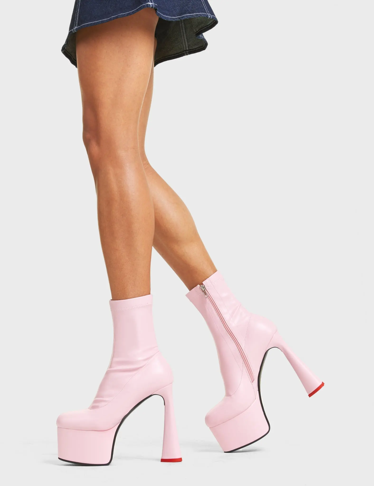 Addicted Platform Ankle Boots - Image 3