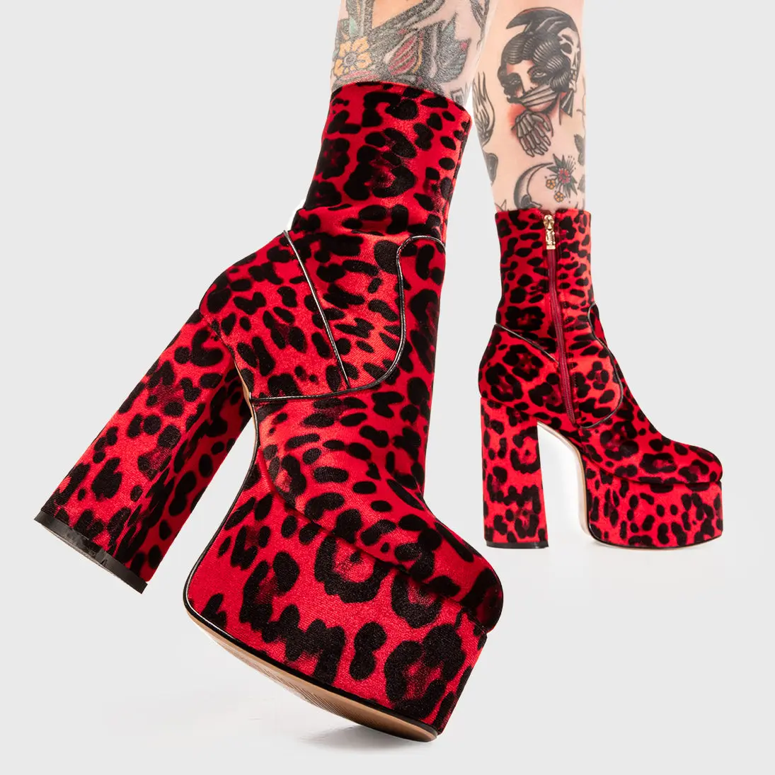 Adore You Platform Ankle Boots - Image 5
