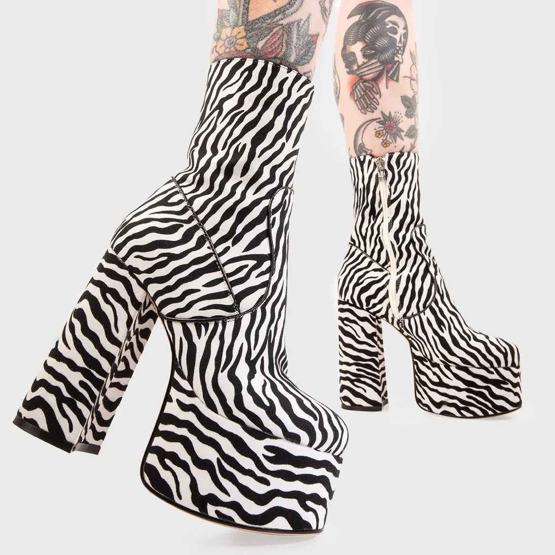 Adore You Platform Ankle Boots - Image 6
