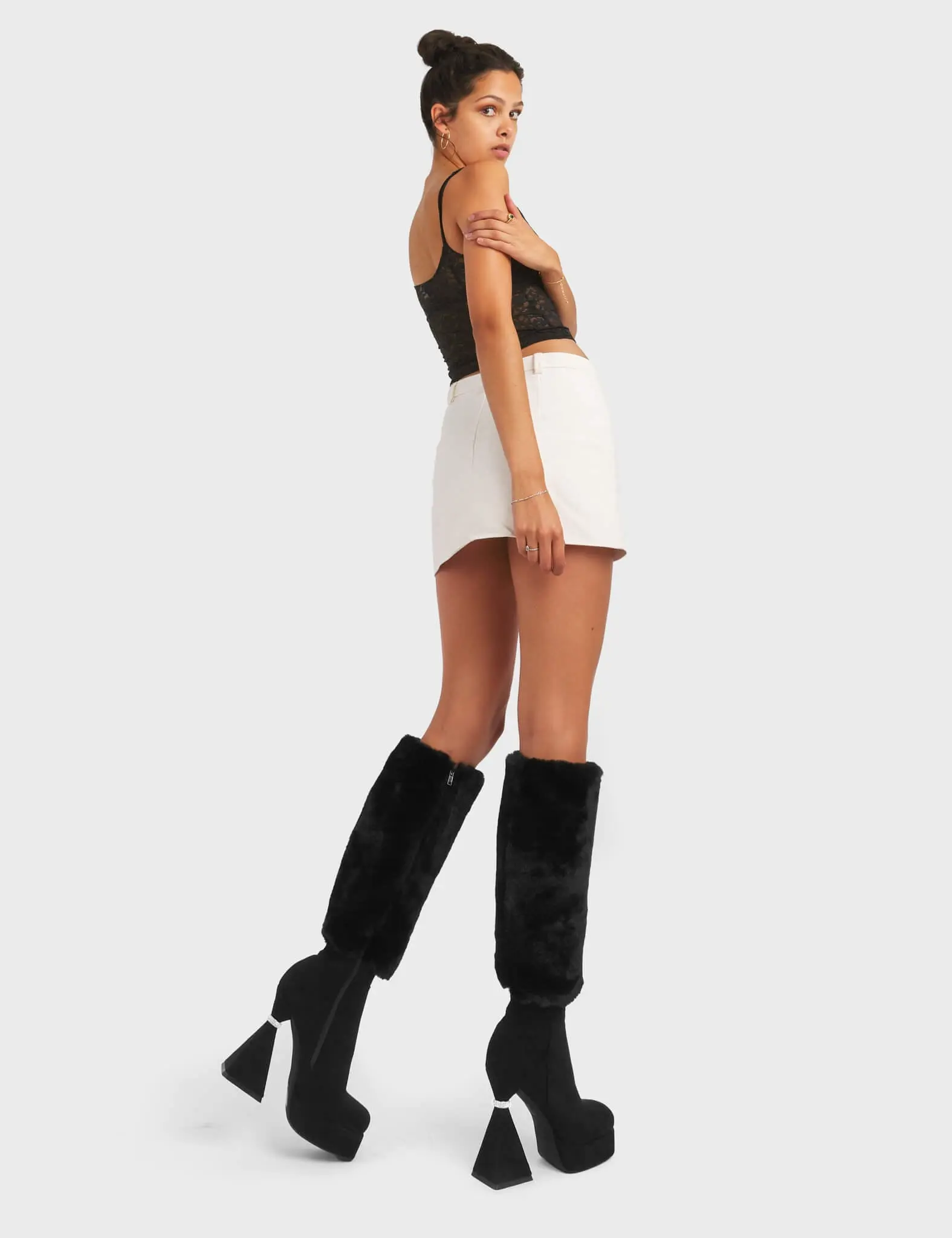Ambitious Platform Knee High Boots - Image 2
