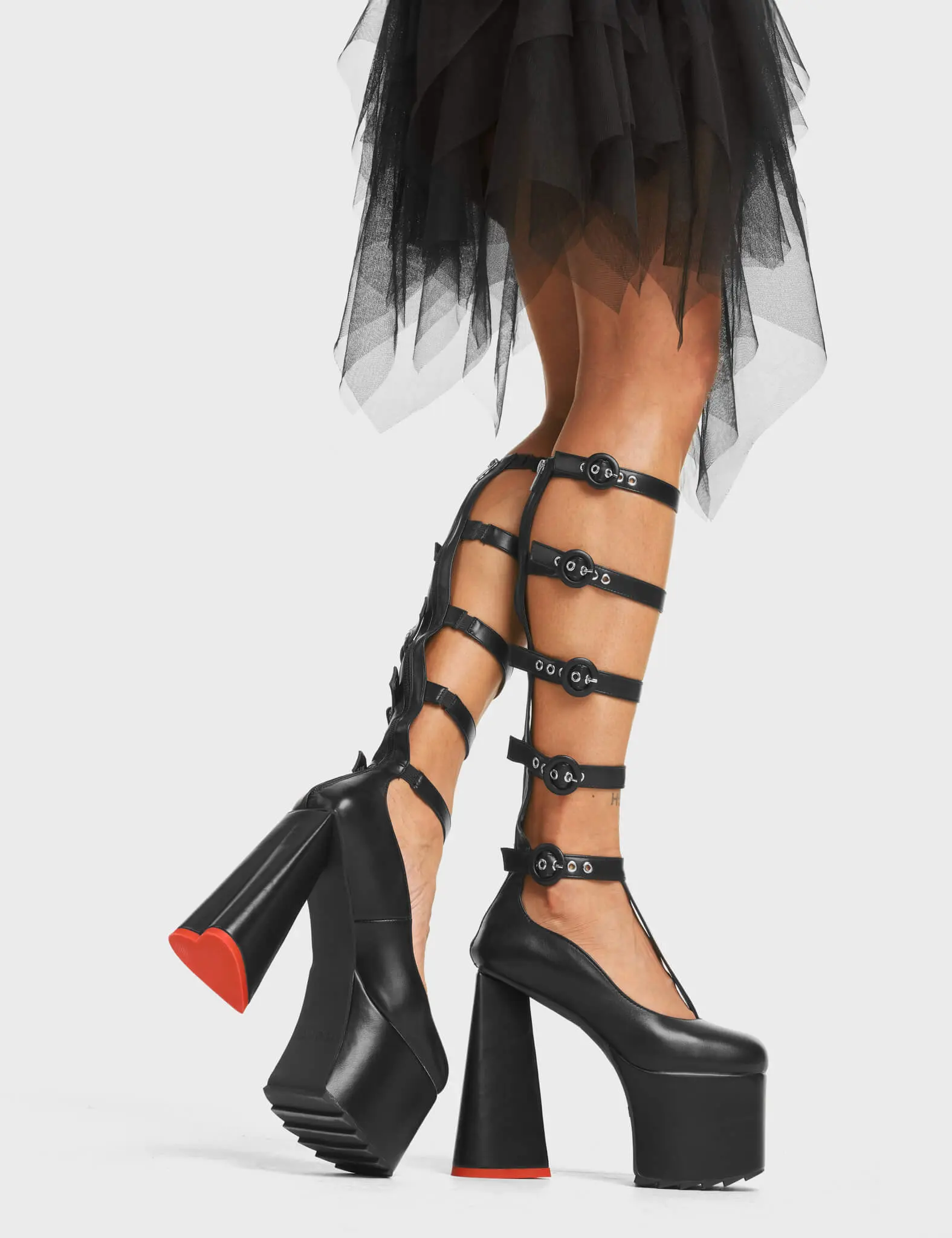 My Angel Platform Knee High Boots - Image 2
