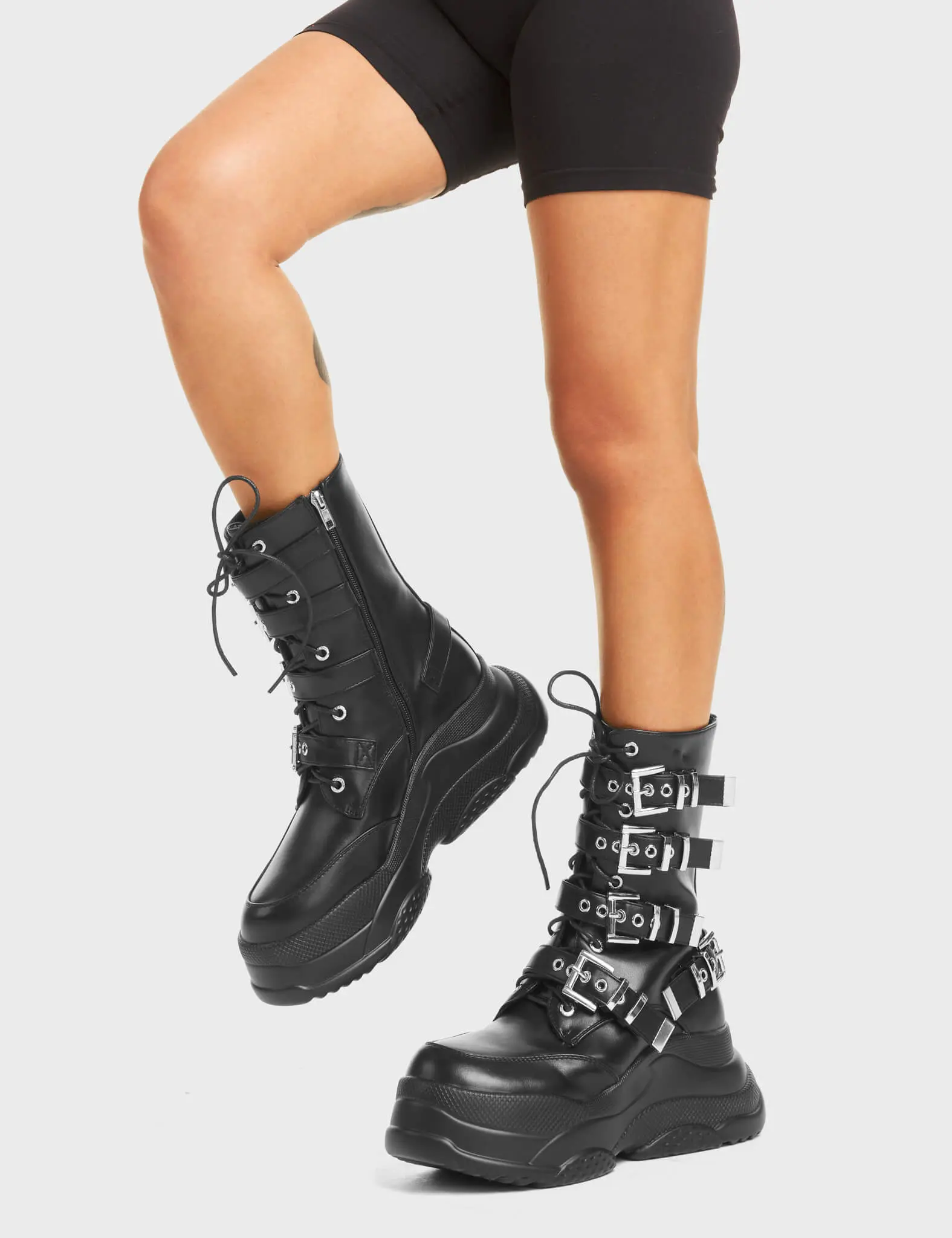 Dawn Chorus Chunky Platform Ankle Boots - Image 2