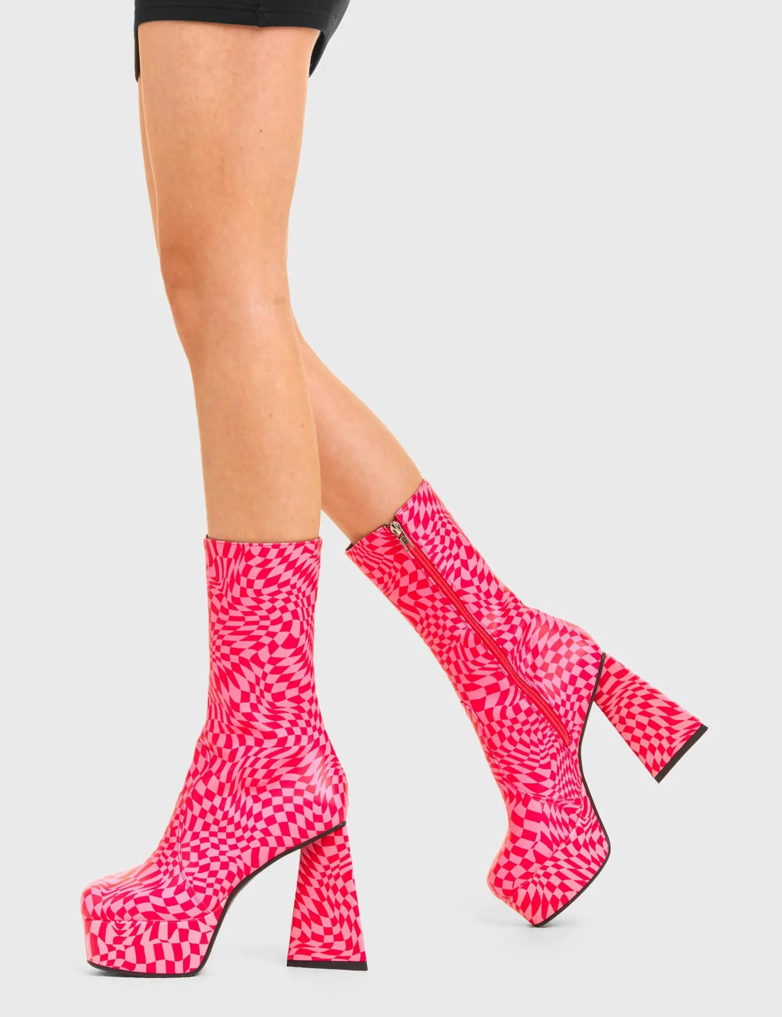 Another Realm Platform Ankle Boots - Image 3