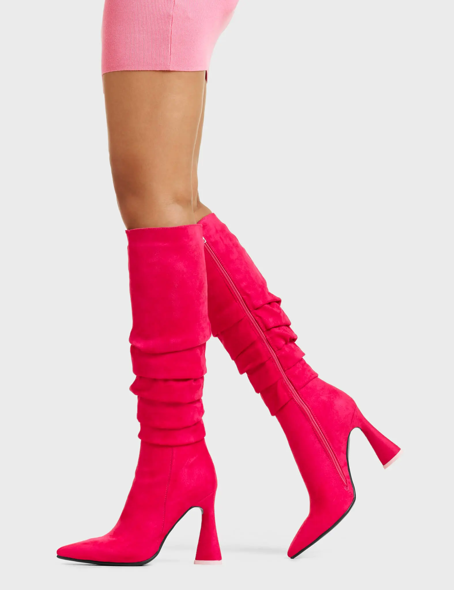Atomic Platform Knee High Boots - Image 3