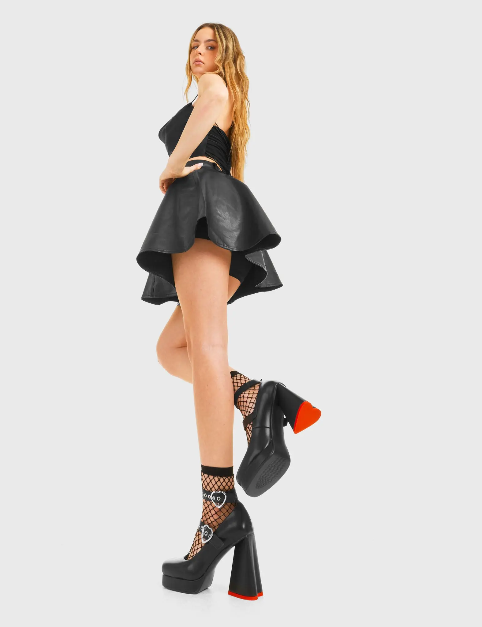 Broken Hearts Platform Heels - Image 2