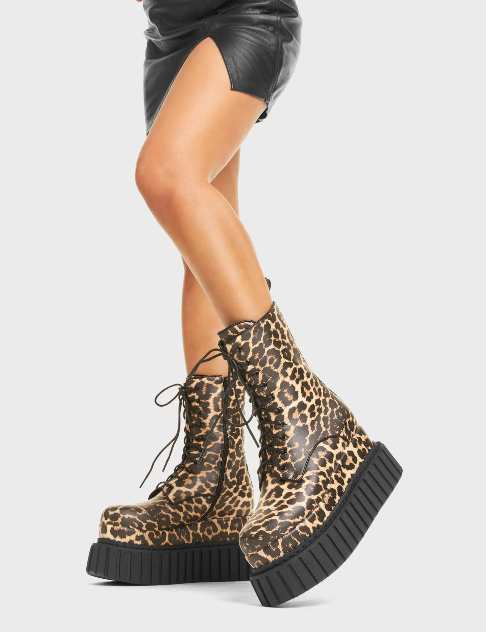 Jungle Queen Chunky Creeper Platform Ankle Boots - Image 2