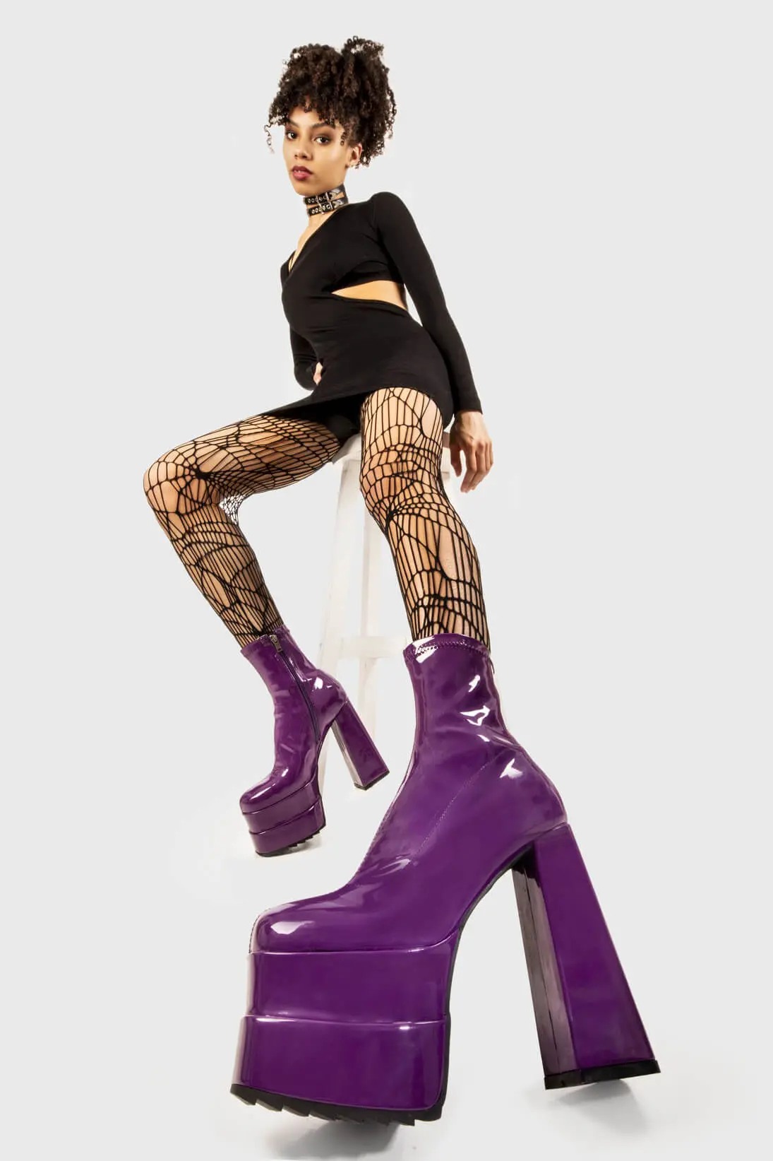 Cassette Platform Ankle Boots - Image 4