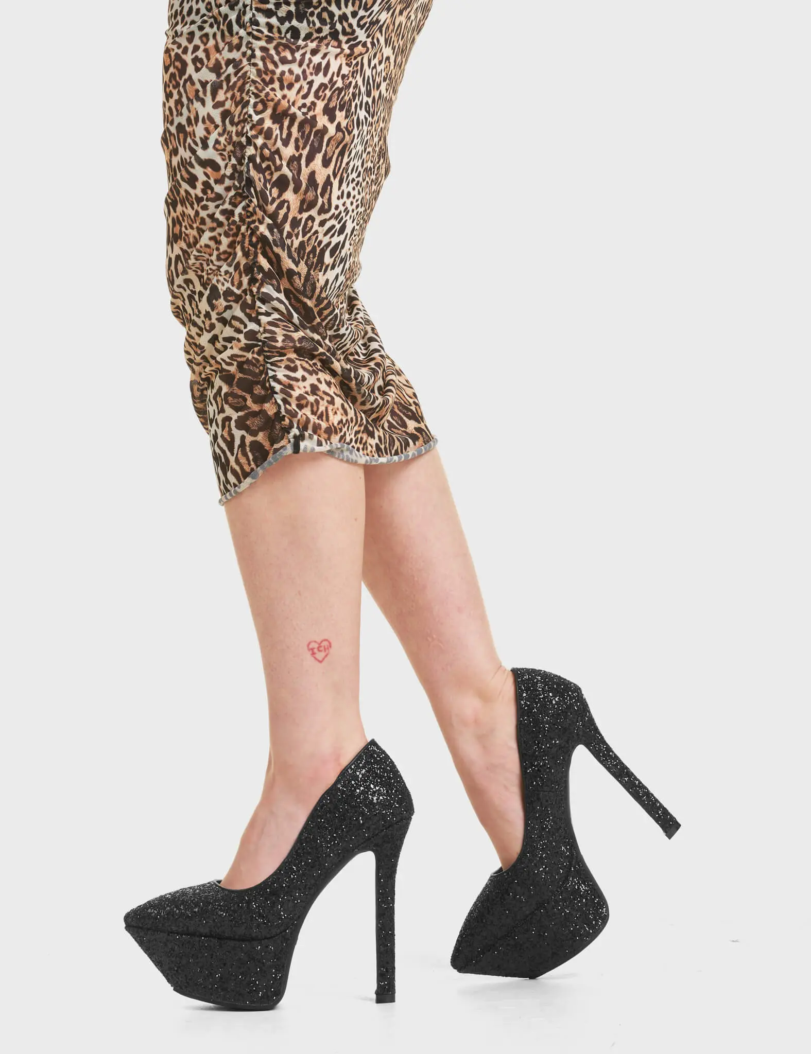 Diamond In The Rough Platform Heels - Image 4