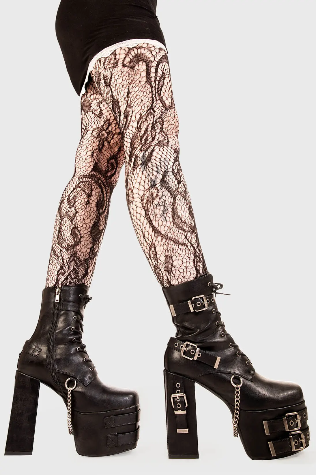 Diligence Chunky Platform Ankle Boots - Image 3