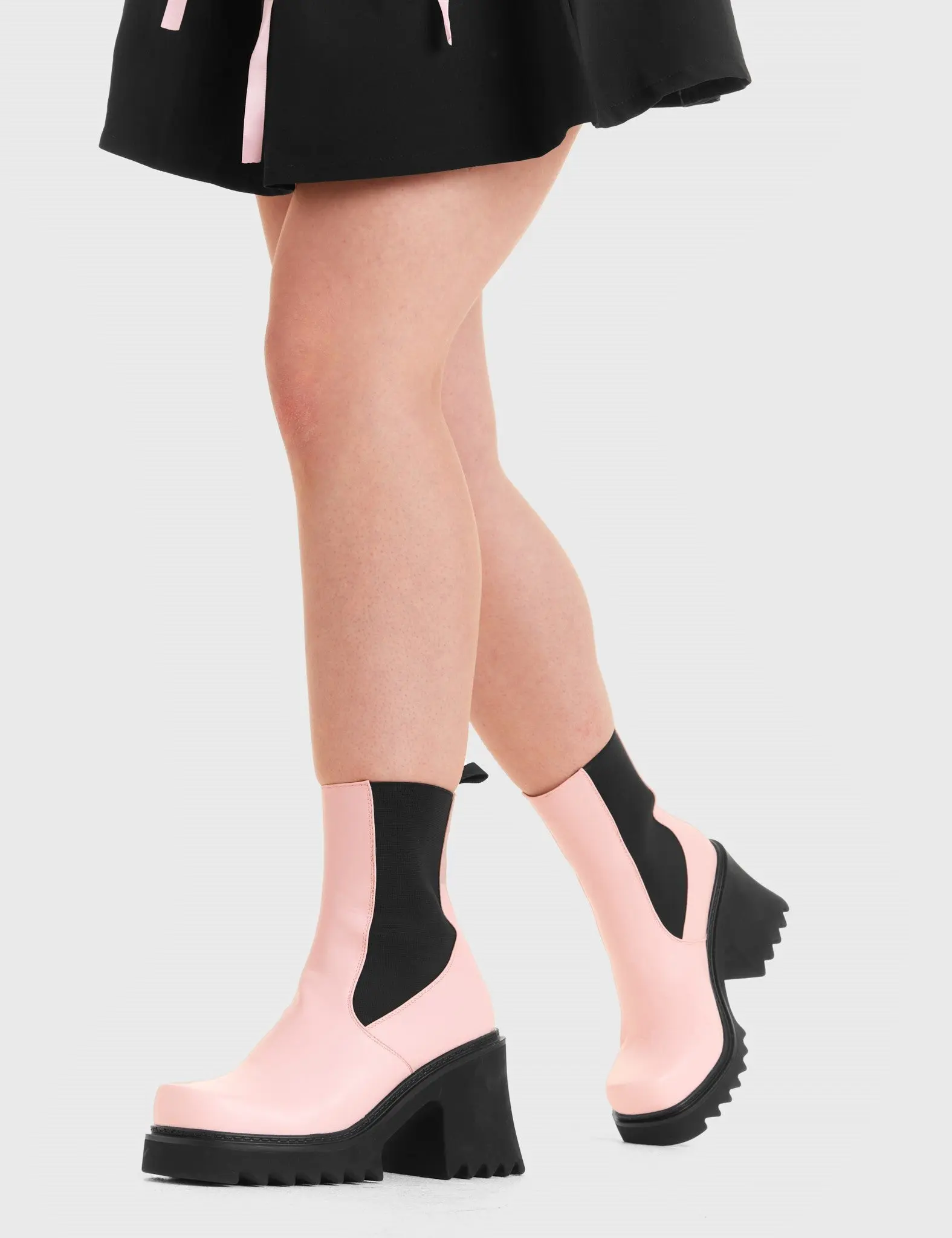 Elevate Chunky Platform Ankle Boots