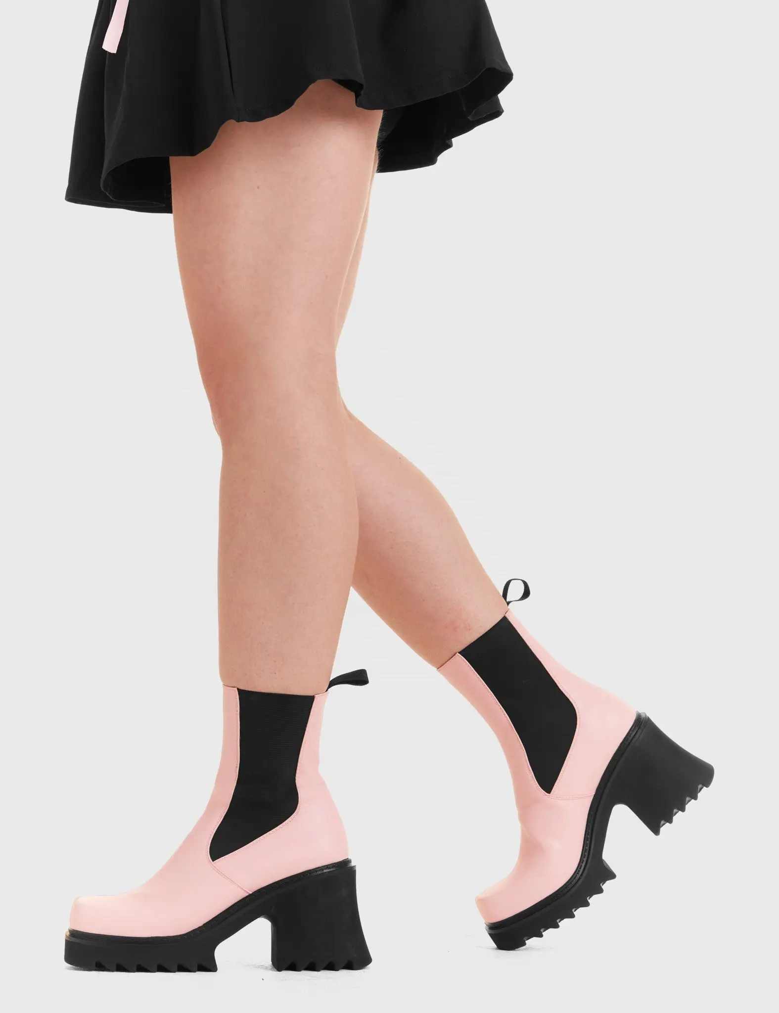 Elevate Chunky Platform Ankle Boots - Image 3