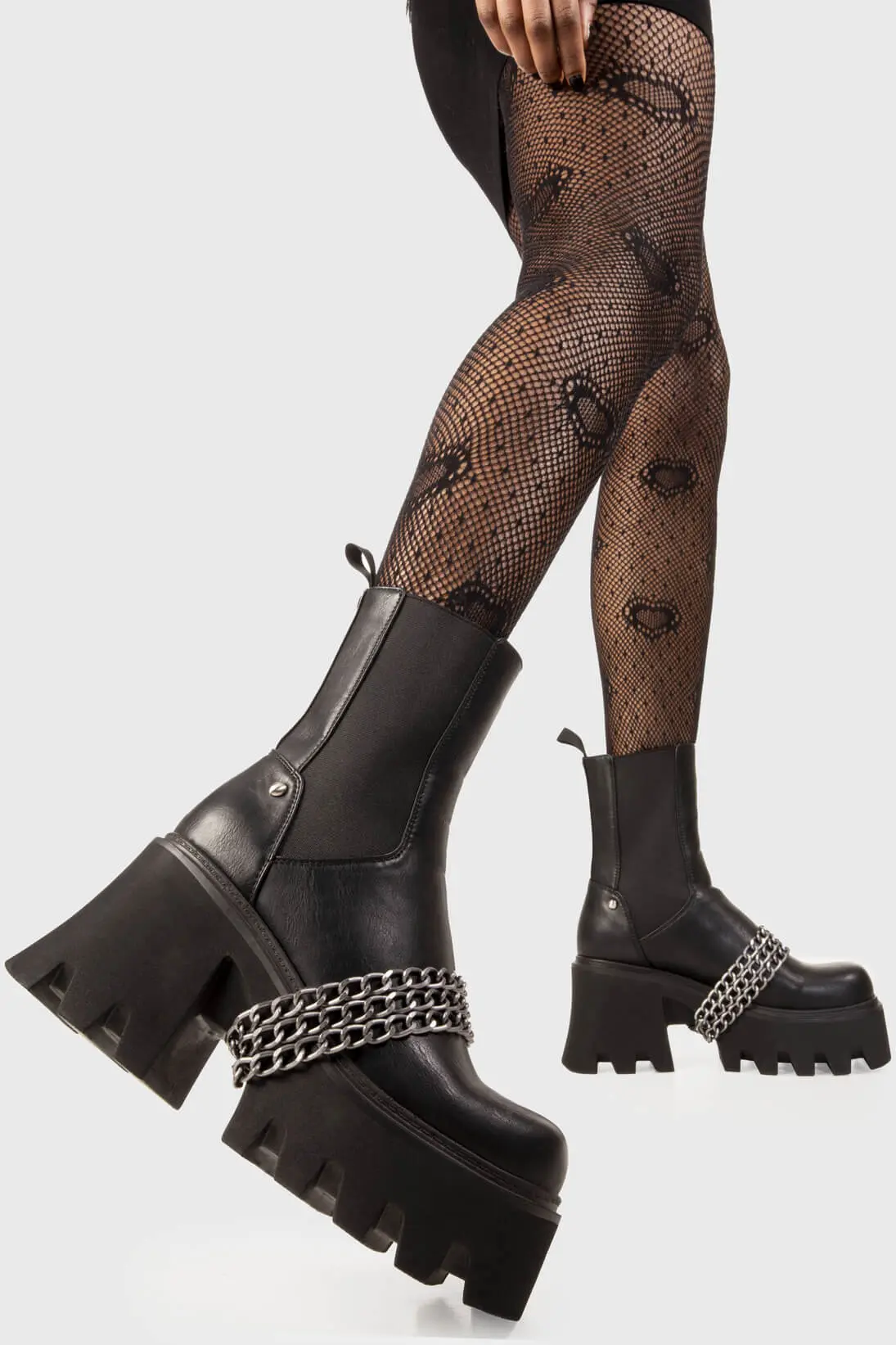 Evening Stroll Chunky Platform Ankle Boots - Image 3