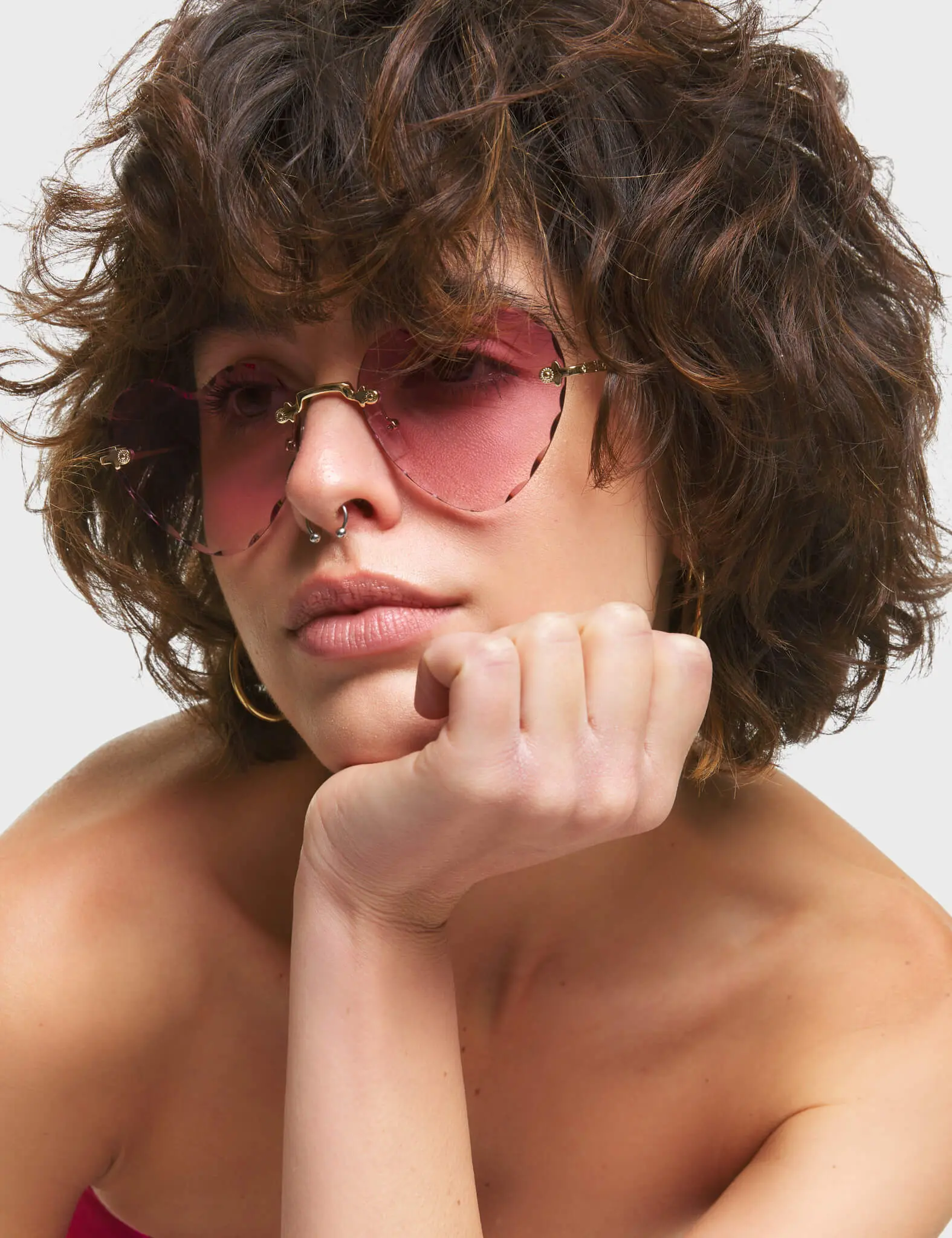 Eye Candy Heart Sunglasses - Image 3