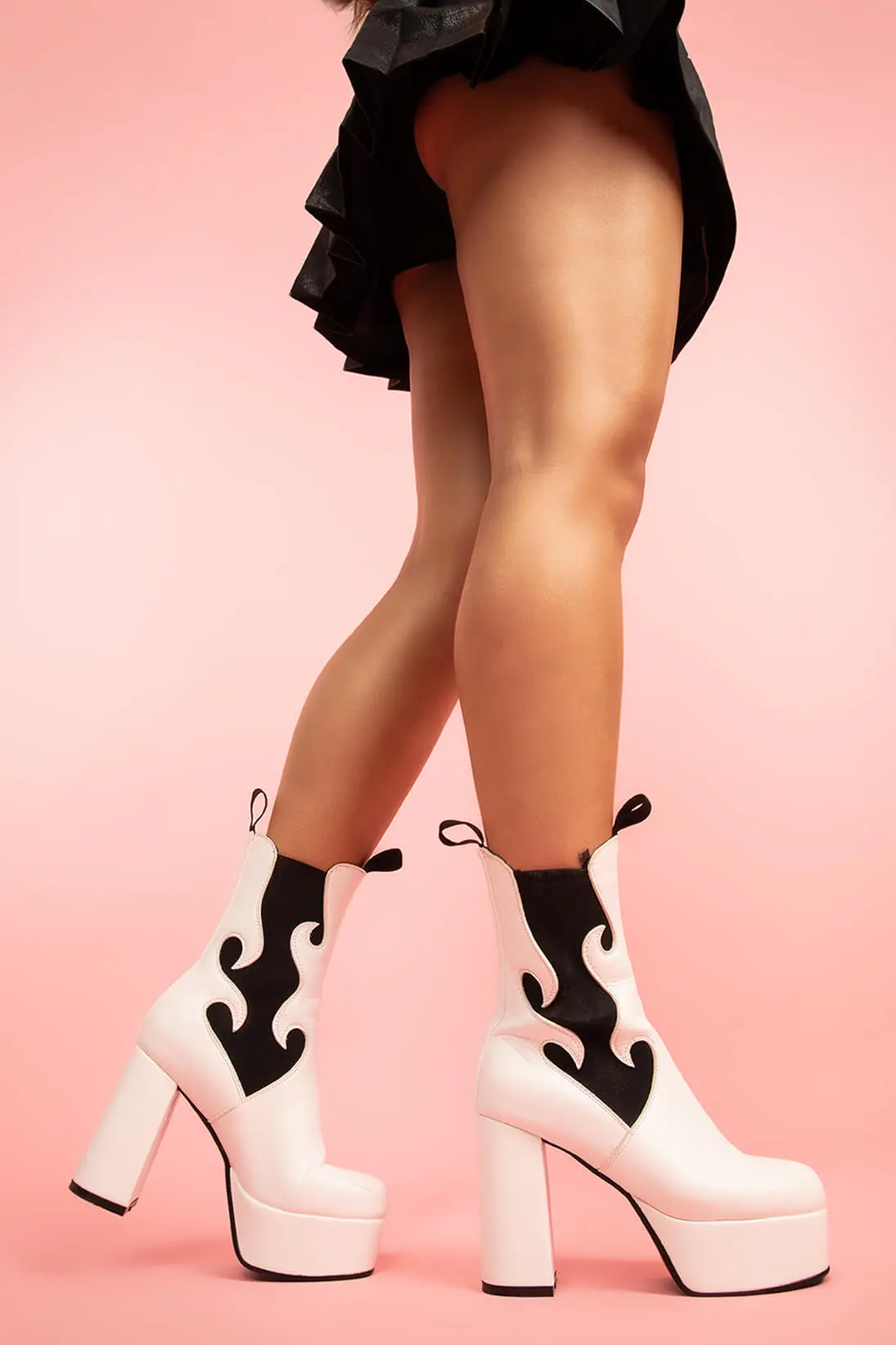 Feelings Platform Ankle Boots - Image 4