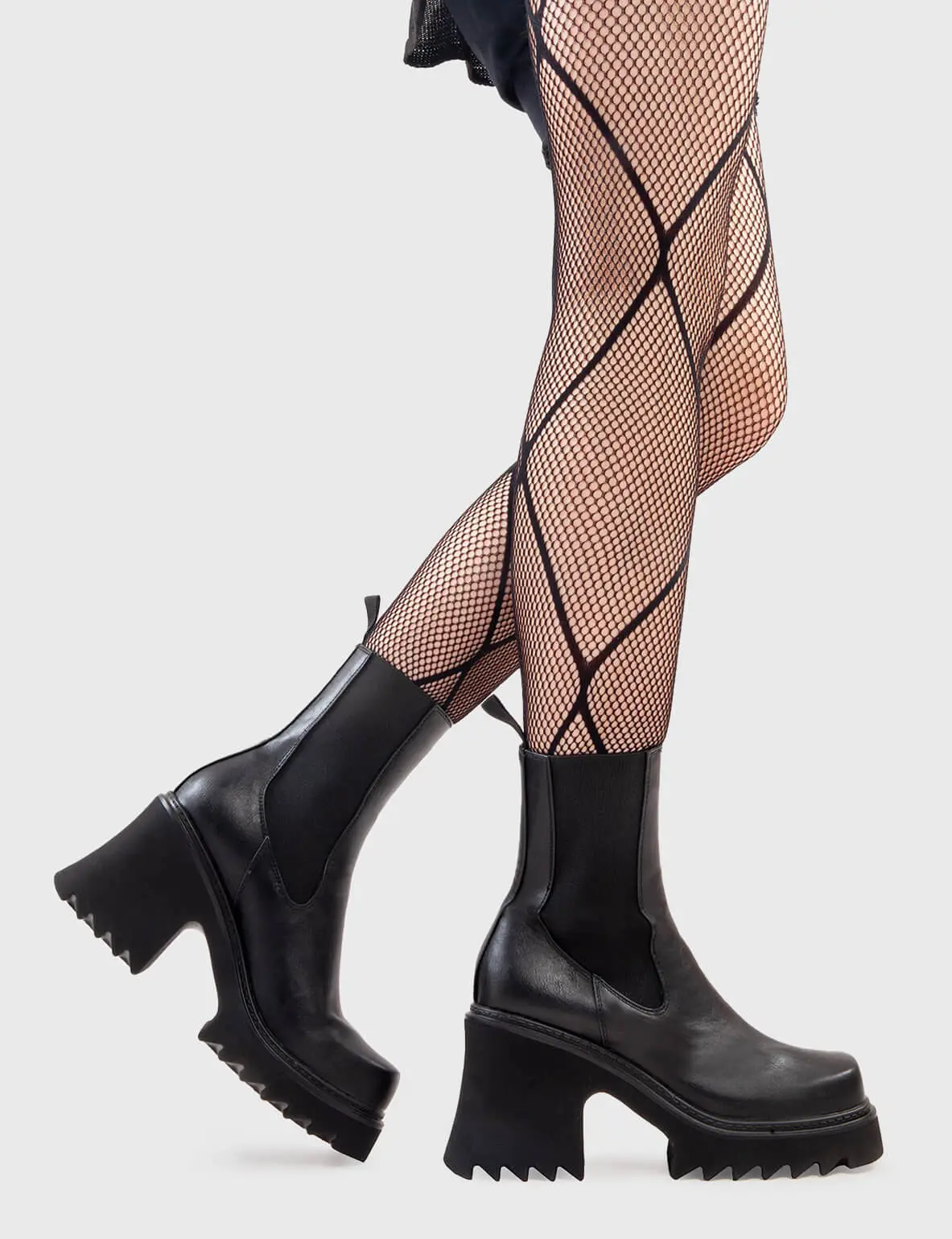 Fireflies Chunky Platform Ankle Boots - Image 3