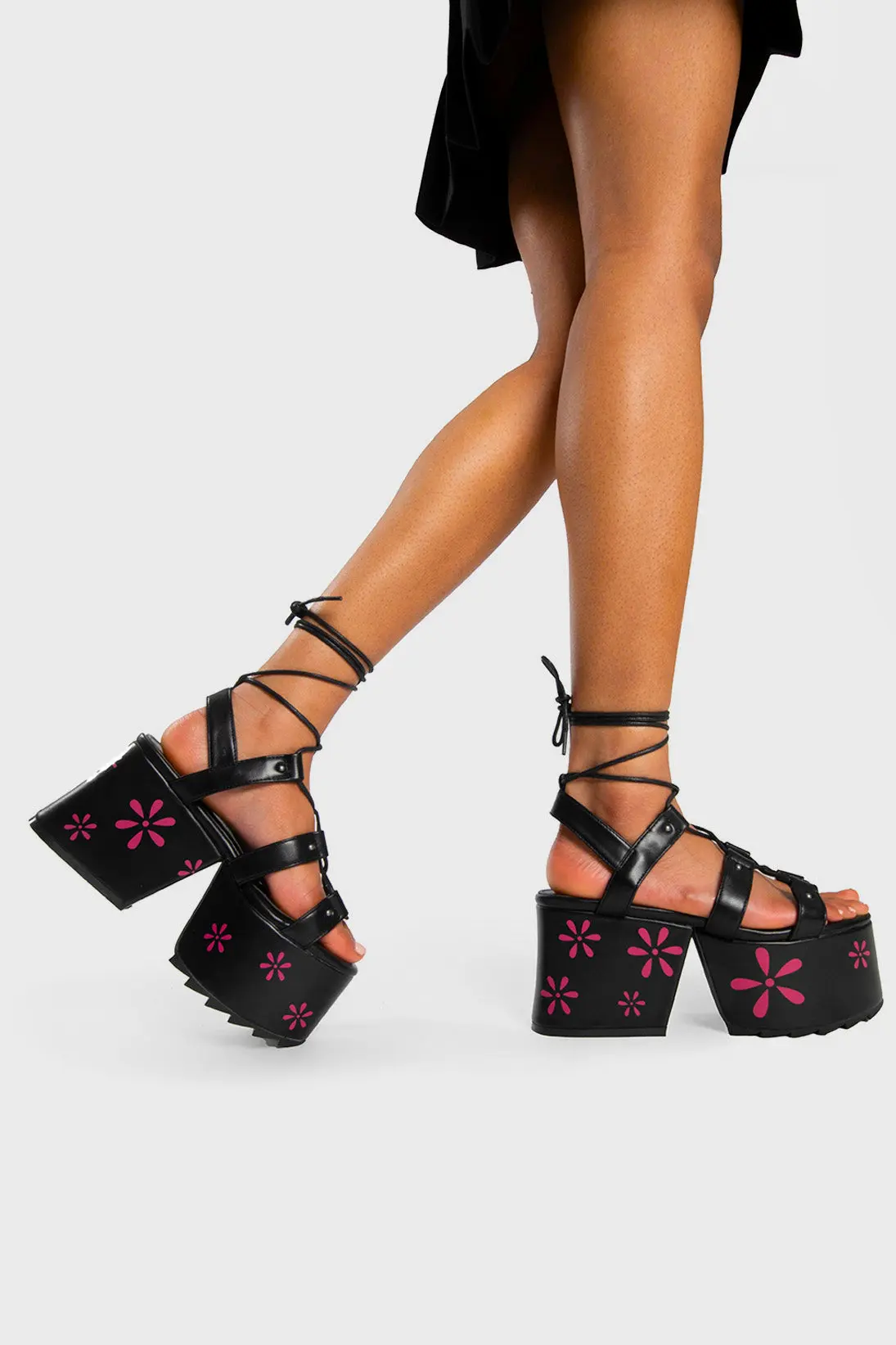 Flawless Chunky Platform Sandals - Image 3
