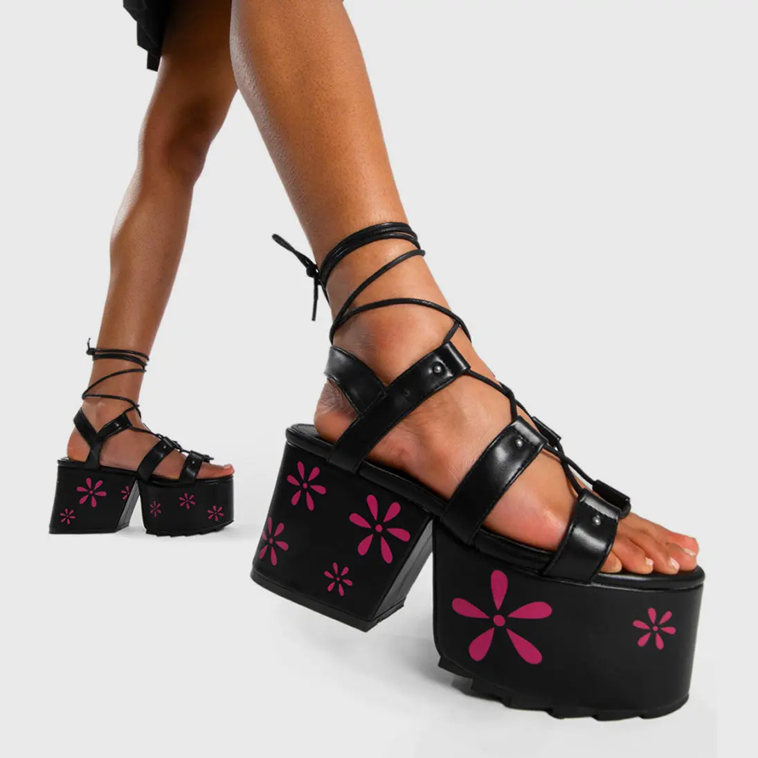 Flawless Chunky Platform Sandals - Image 4