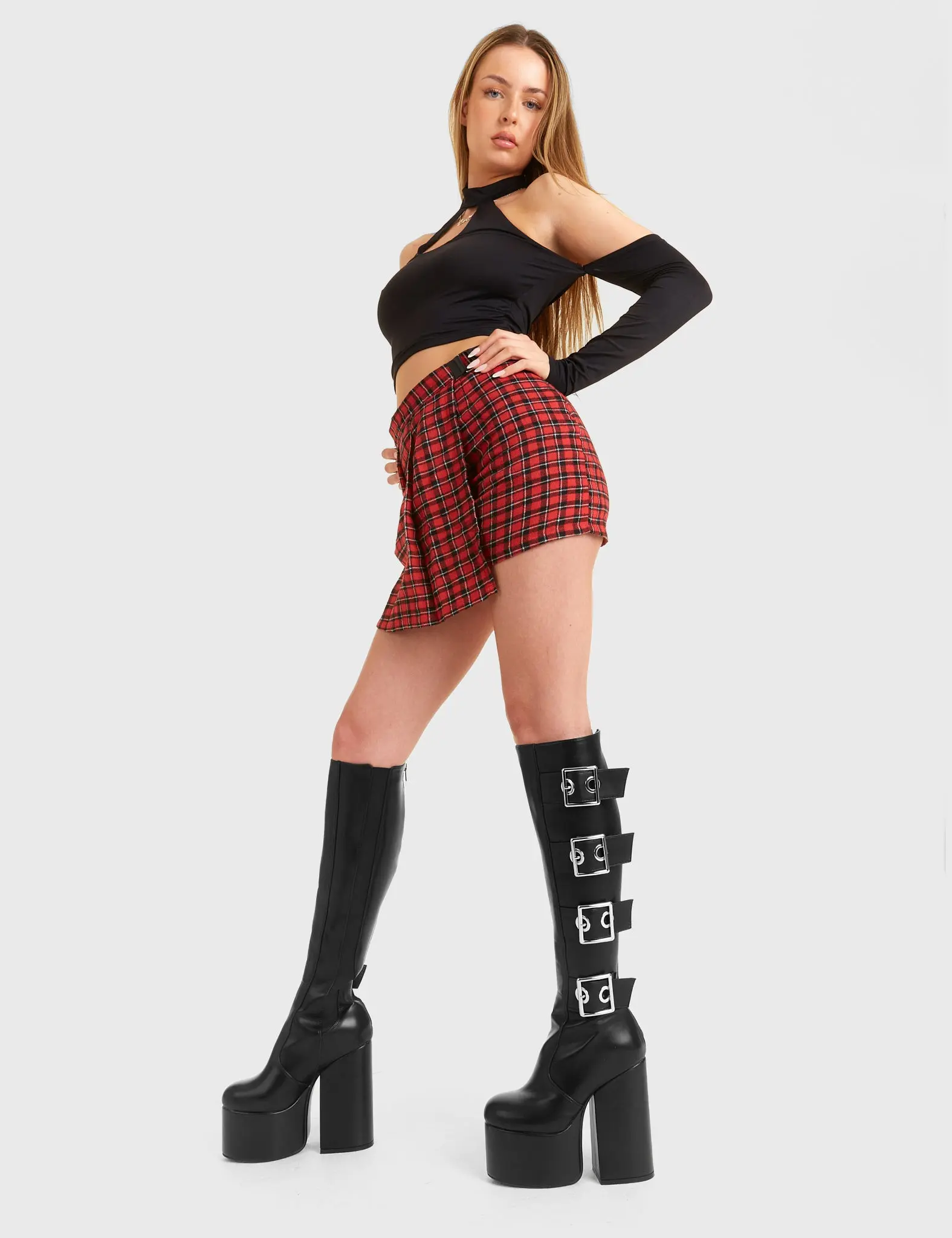 FYP Platform Knee High Boots - Image 2