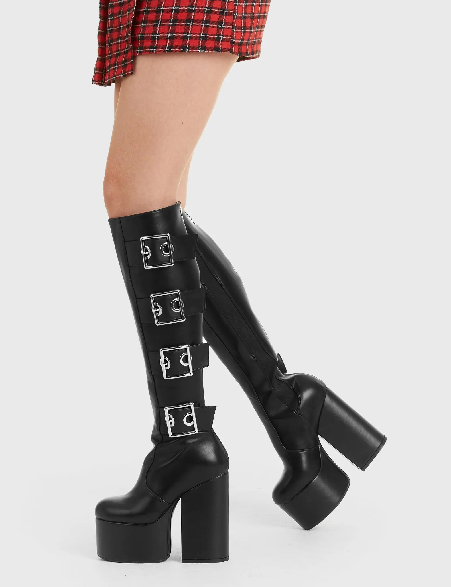 FYP Platform Knee High Boots - Image 3