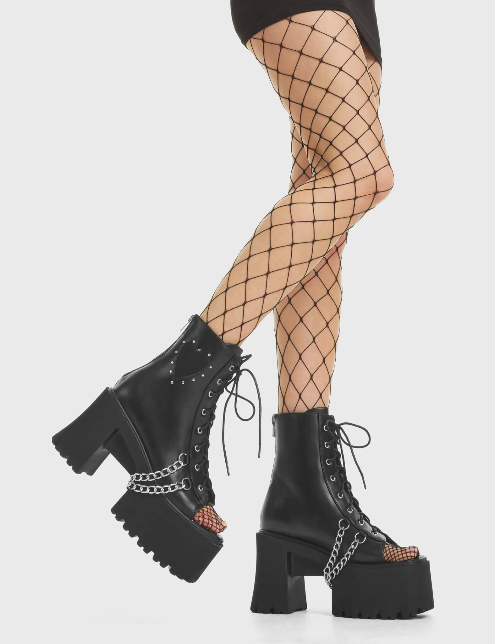 Get To It Chunky Platform Ankle Boots - Image 2