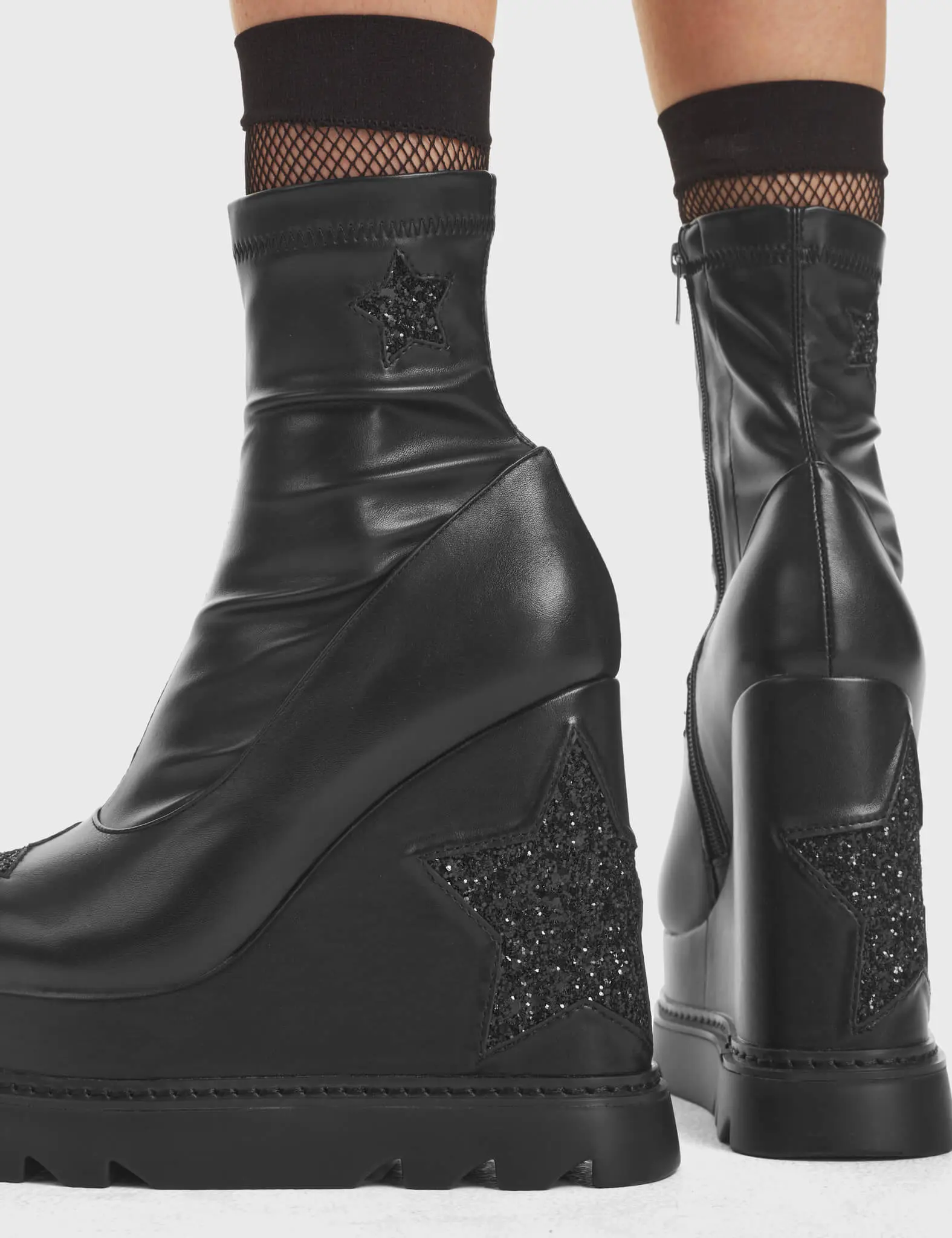 Hands Down Chunky Platform Ankle Boots - Image 5