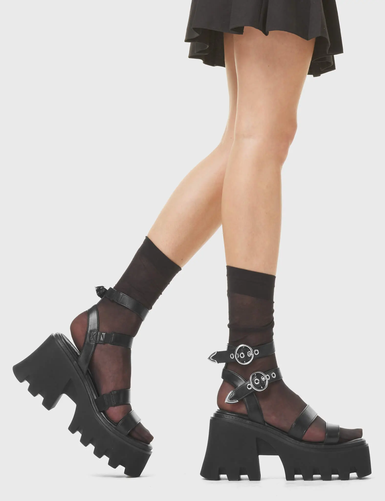 Happy Place Chunky Platform Sandals - Image 4