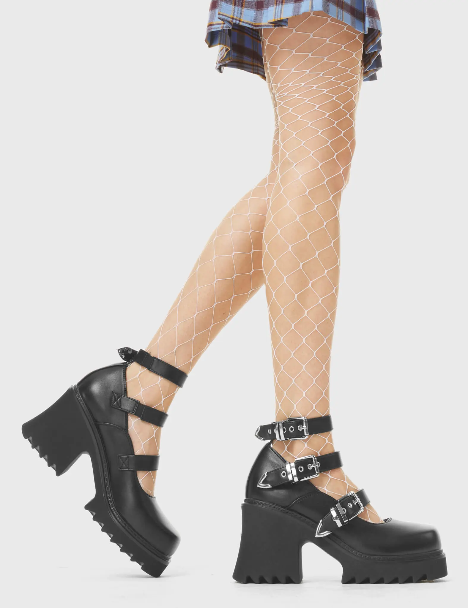 Harmony Chunky Platform Mary Jane Shoes - Image 4