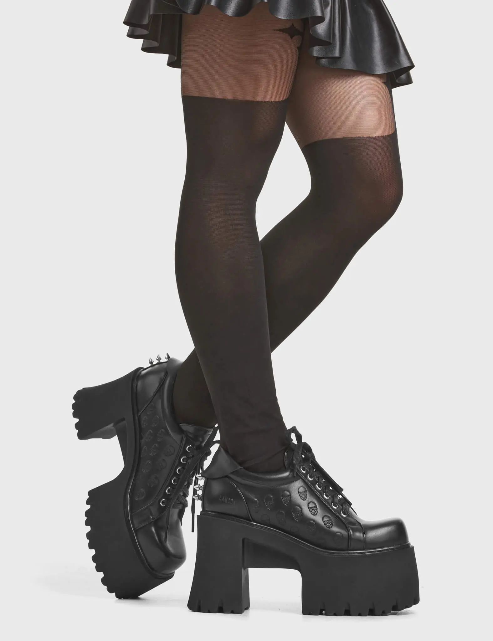 Haunted House Chunky Platform Sneakers - Image 2