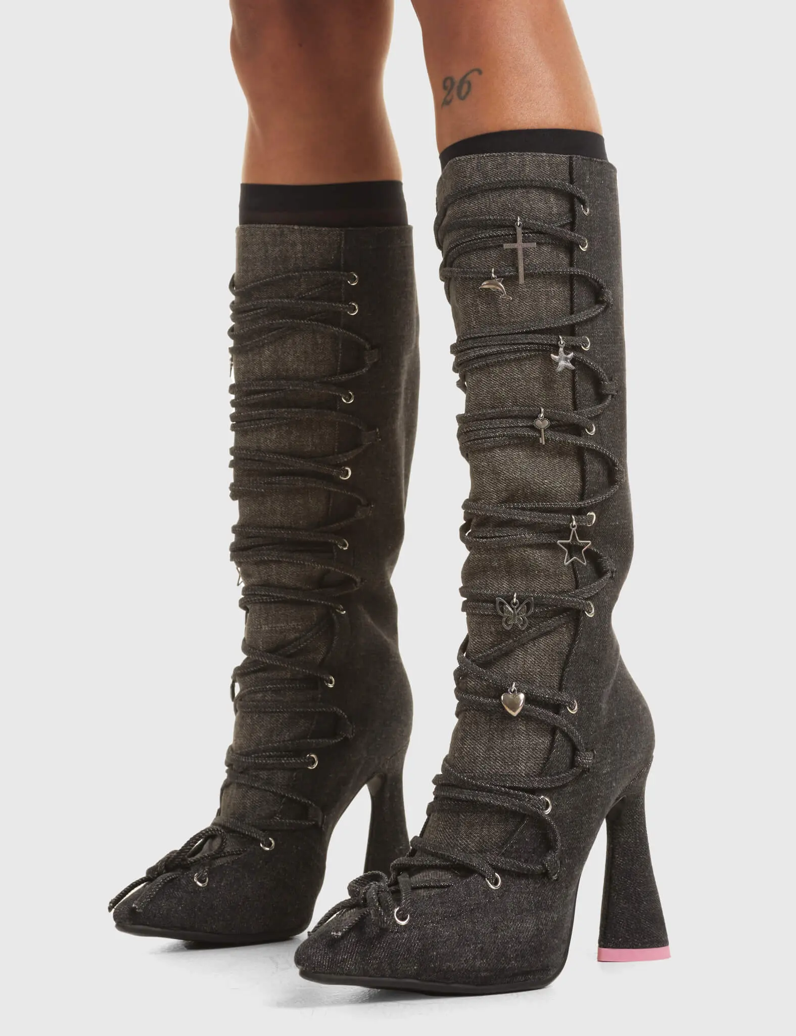 Healing Platform Knee High Boots - Image 2