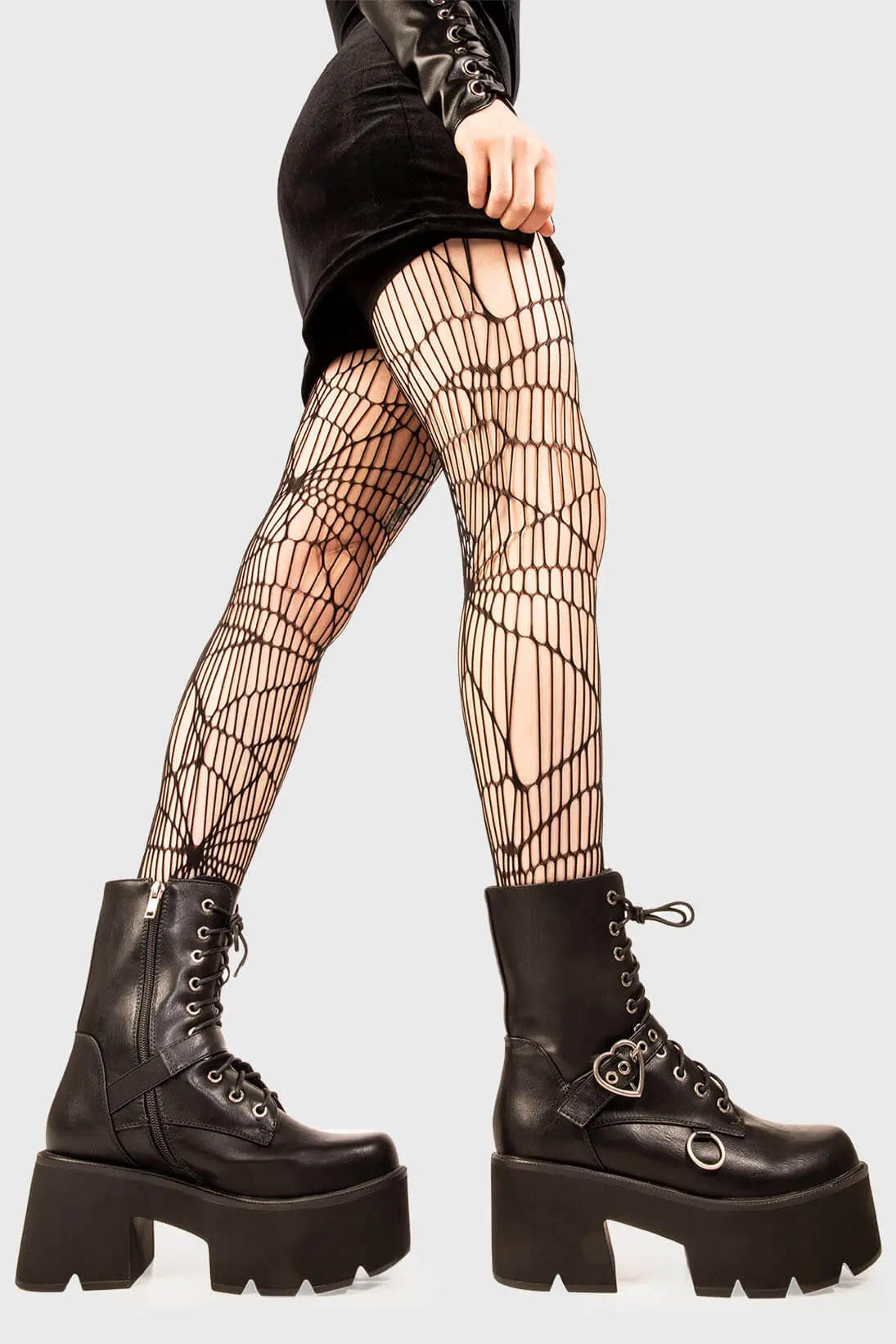 Heartless Chunky Platform Boots - Image 3