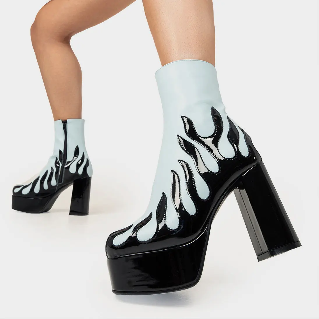High Voltage Platform Ankle Boots - Image 4