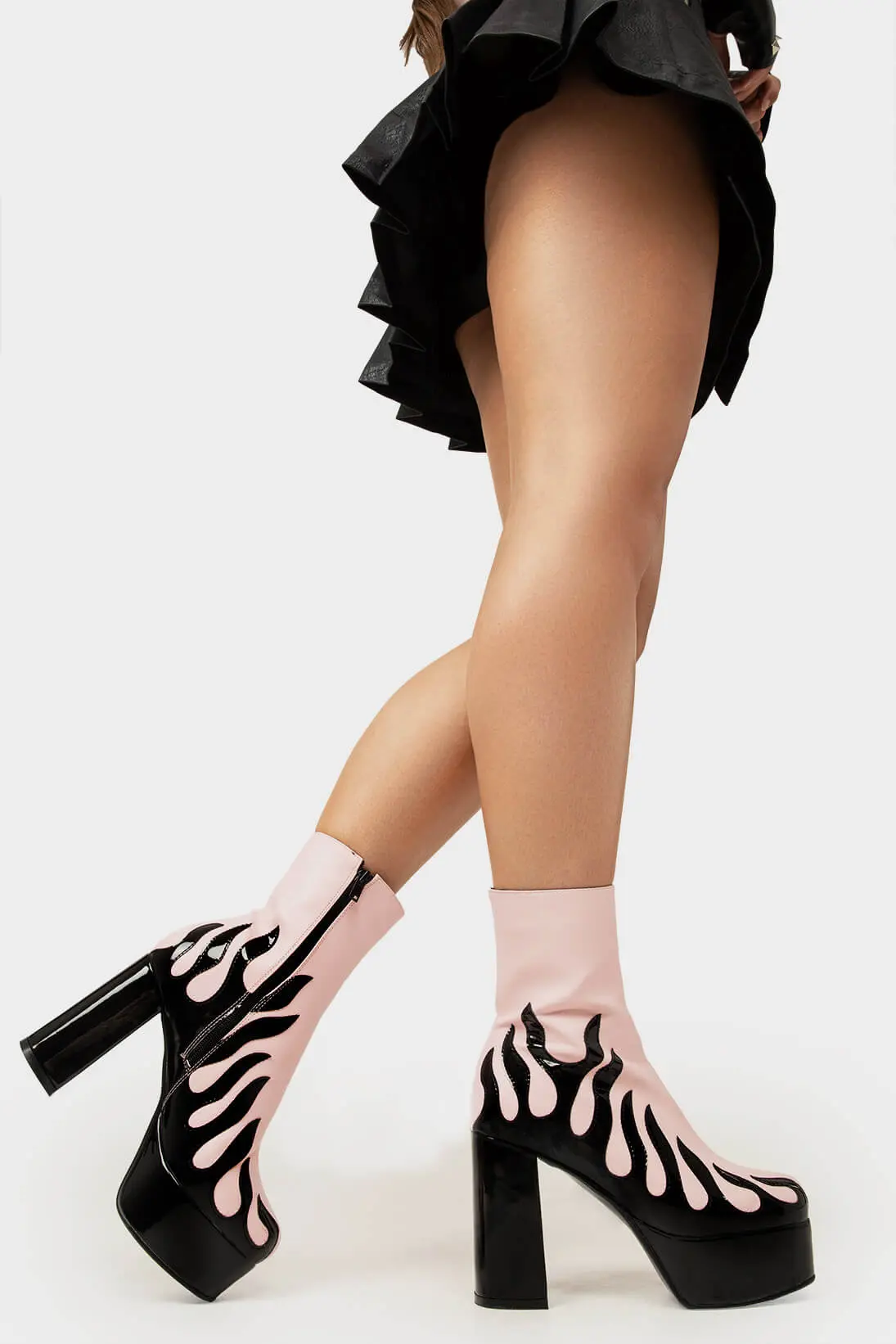 High Voltage Platform Ankle Boots - Image 3