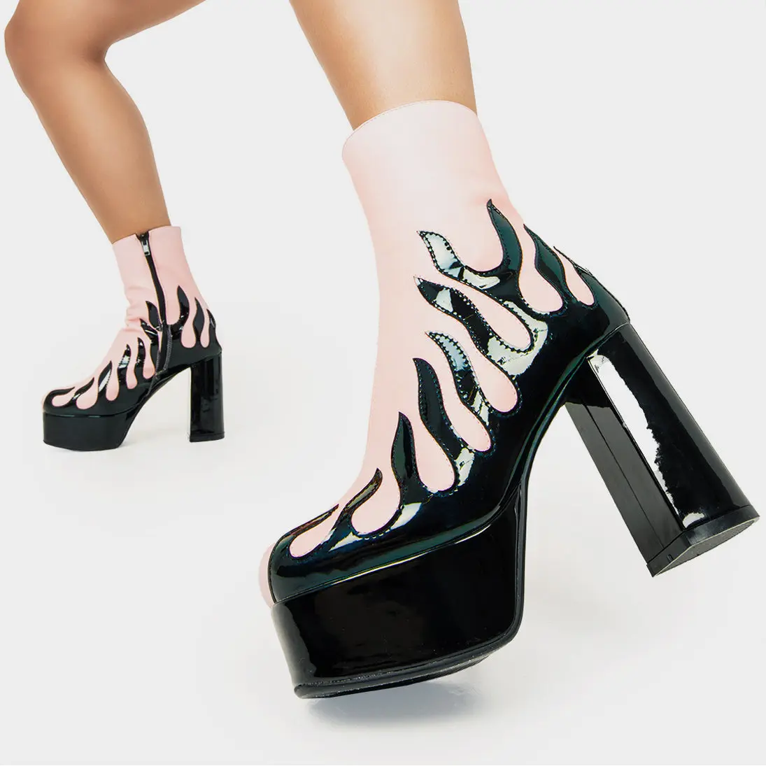 High Voltage Platform Ankle Boots - Image 4