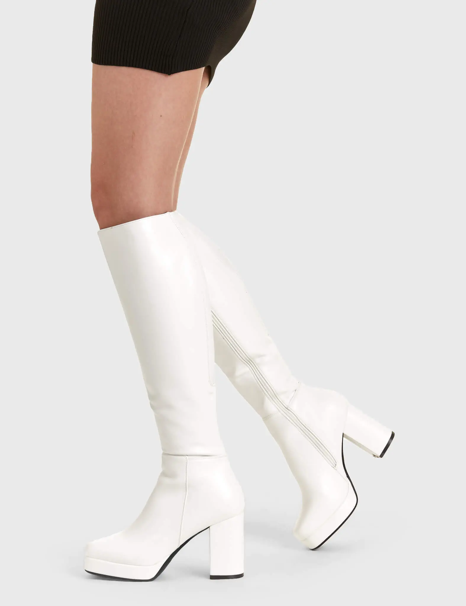 Humble Platform Knee High Boots - Image 3