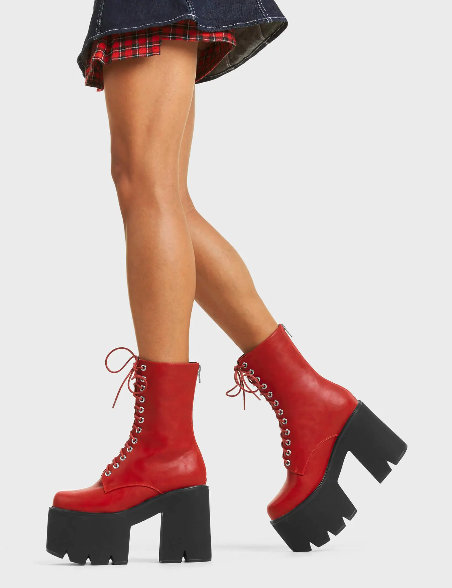 Iconic Chunky Platform Ankle Boots - Image 4