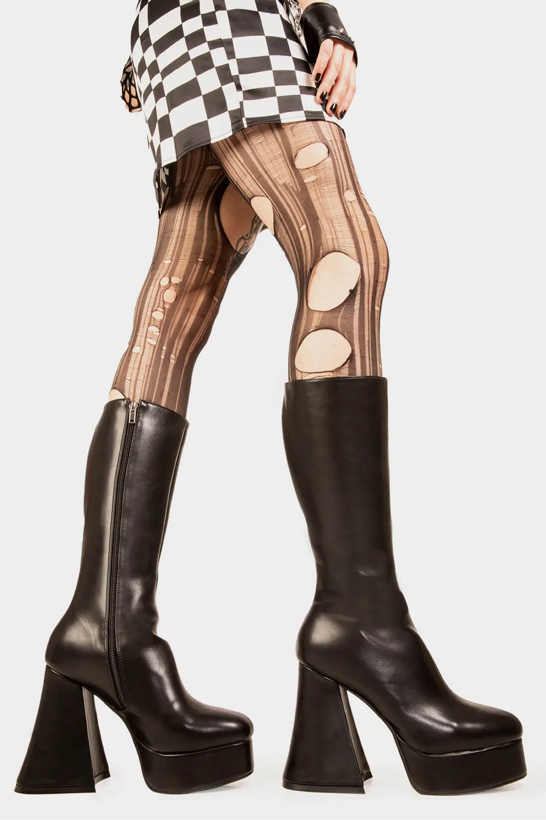 Infatuation Platform Calf Boots - Image 3
