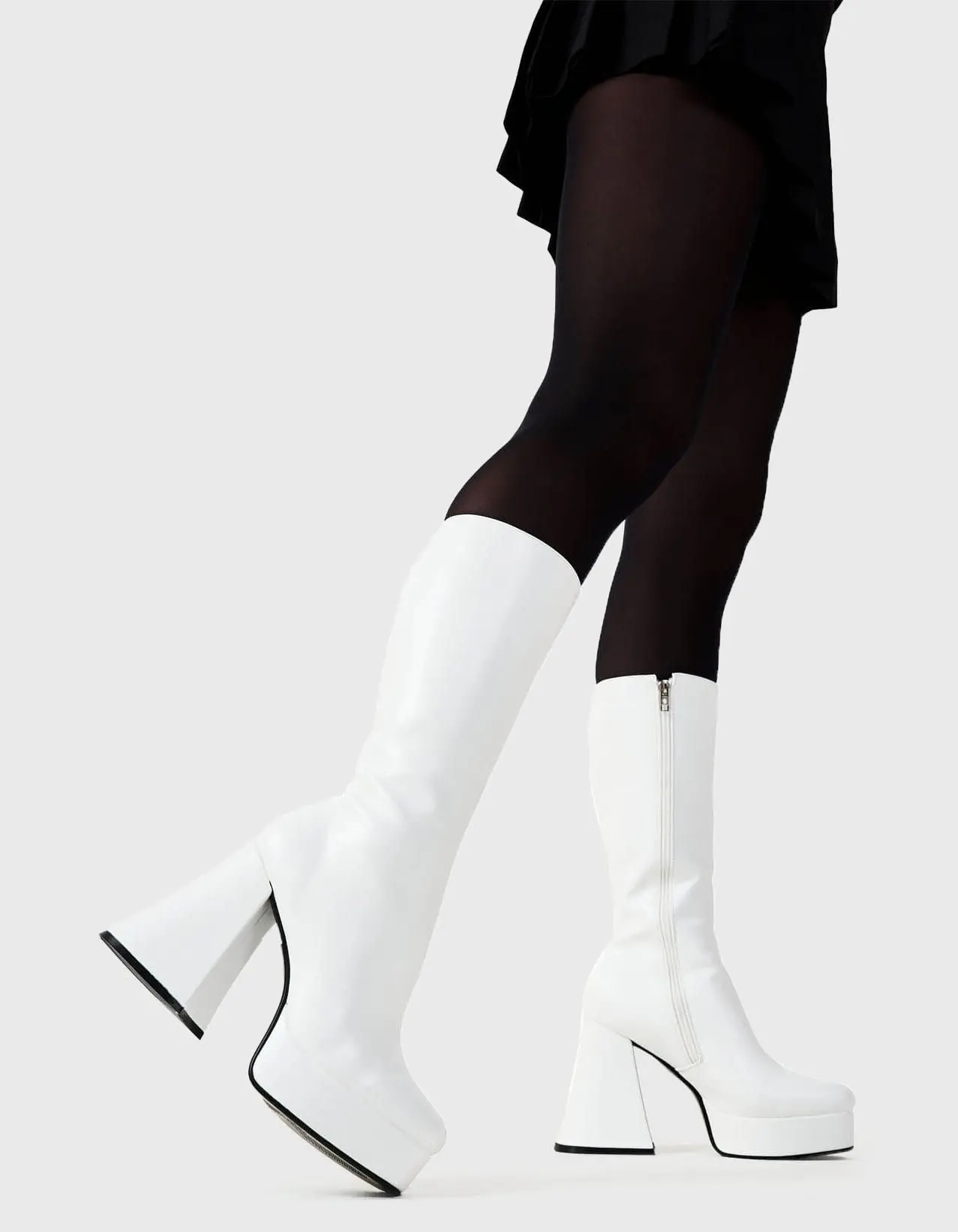 Infatuation Platform Calf Boots