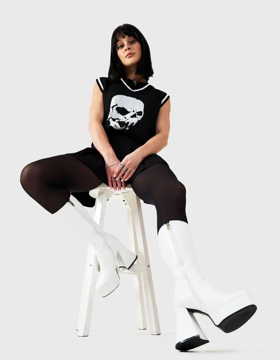 Infatuation Platform Calf Boots - Image 2