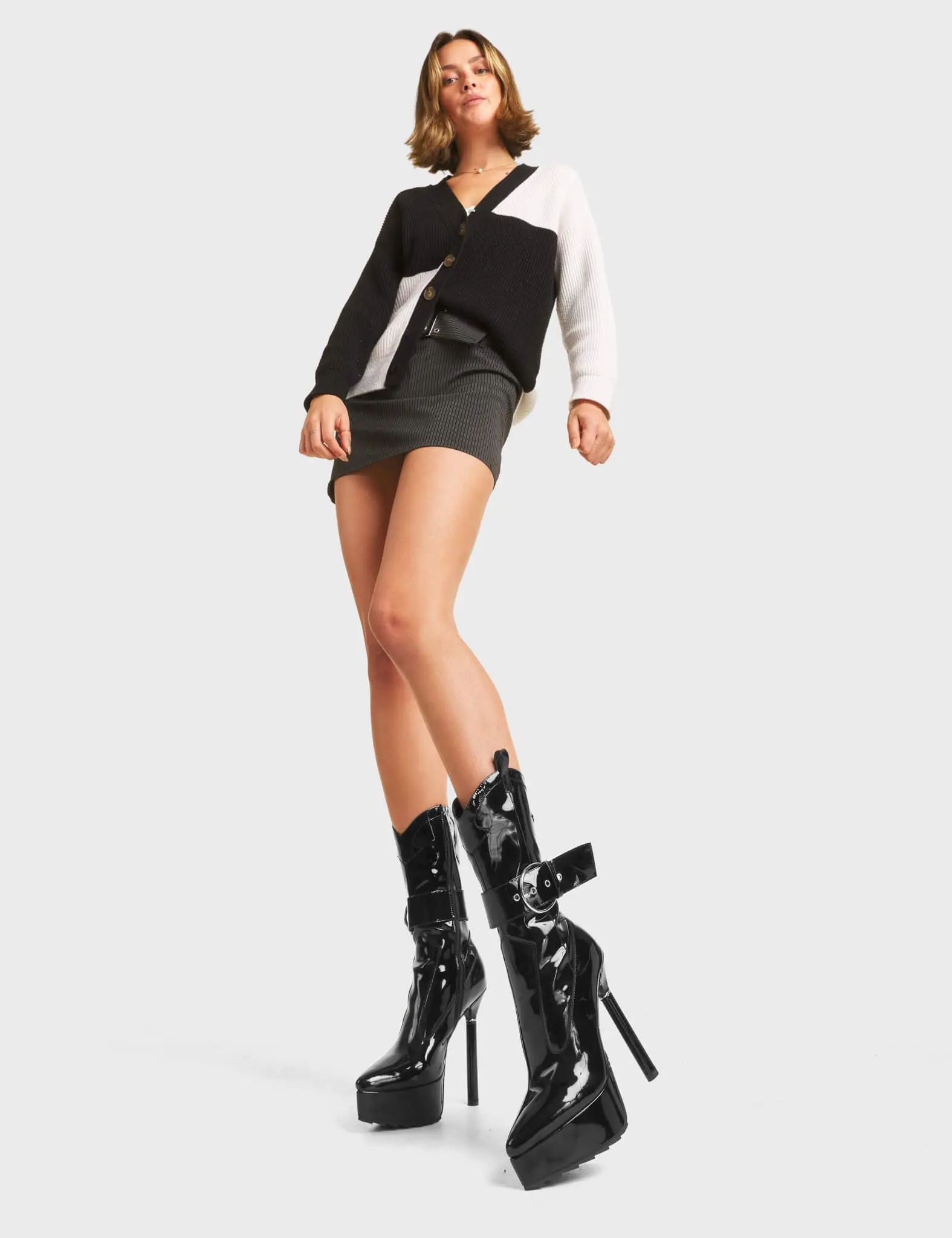 Keep Waitin' Western Platform Calf Boots - Image 3