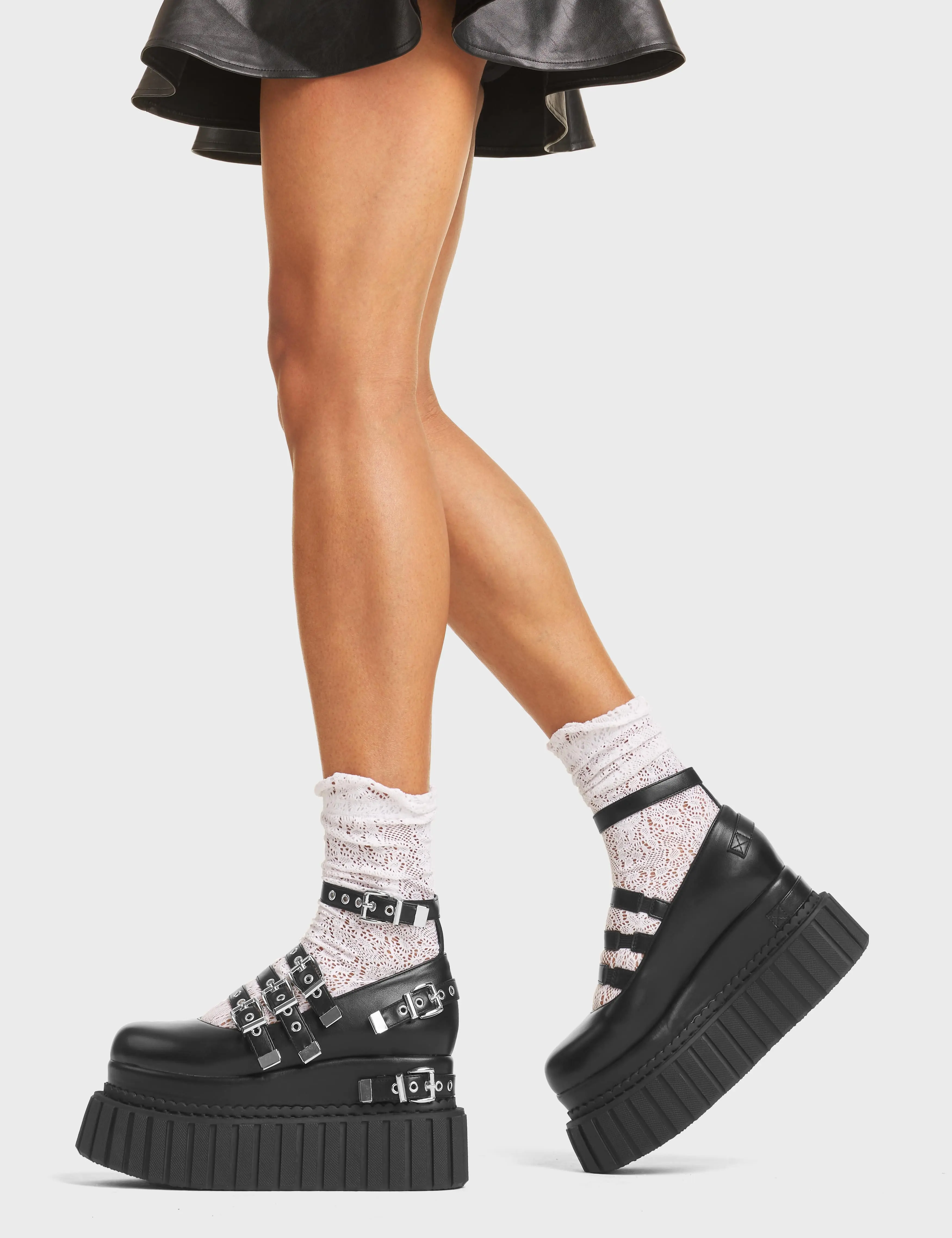 Daydreaming Chunky Platform Creeper Shoes - Image 4