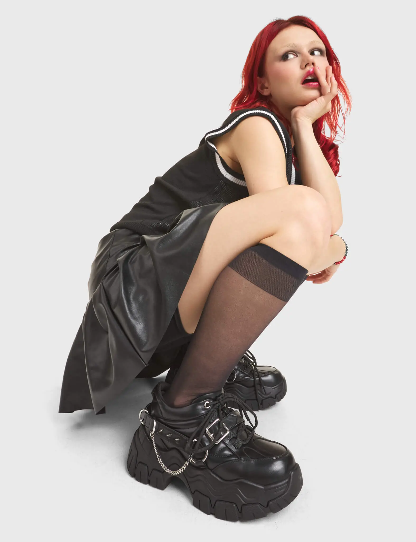 Lone Wolf Chunky Platform Sneakers - Image 4
