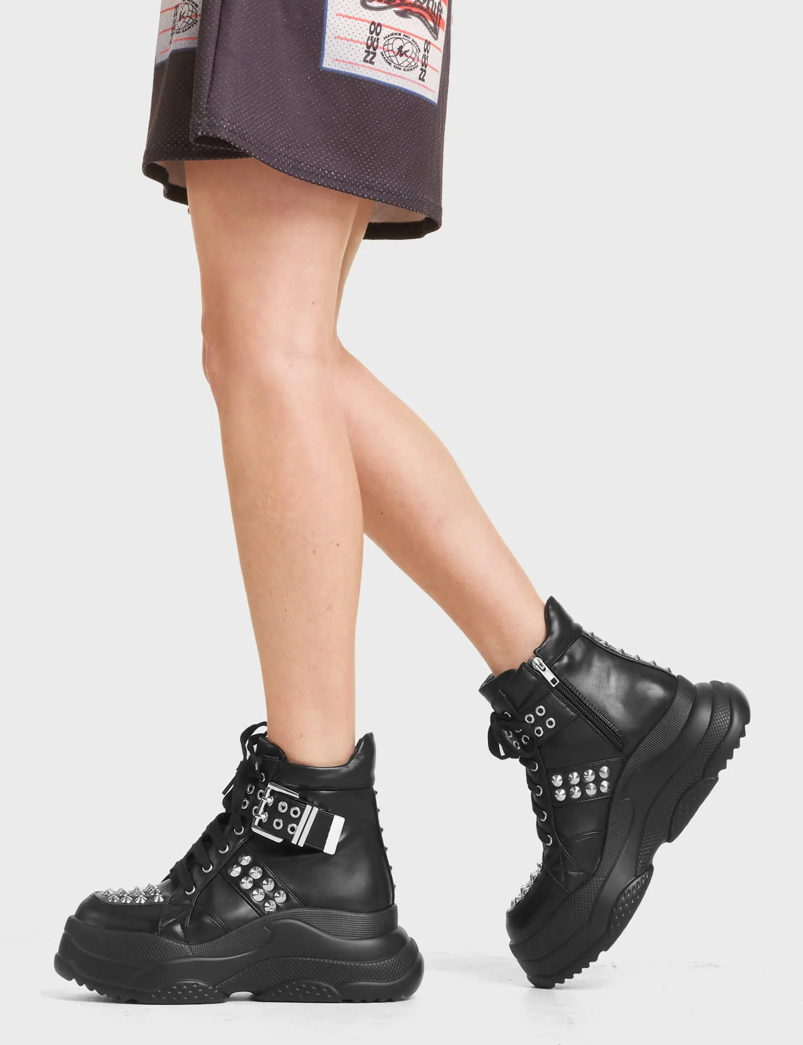 Lost It All Chunky Platform Sneakers - Image 4