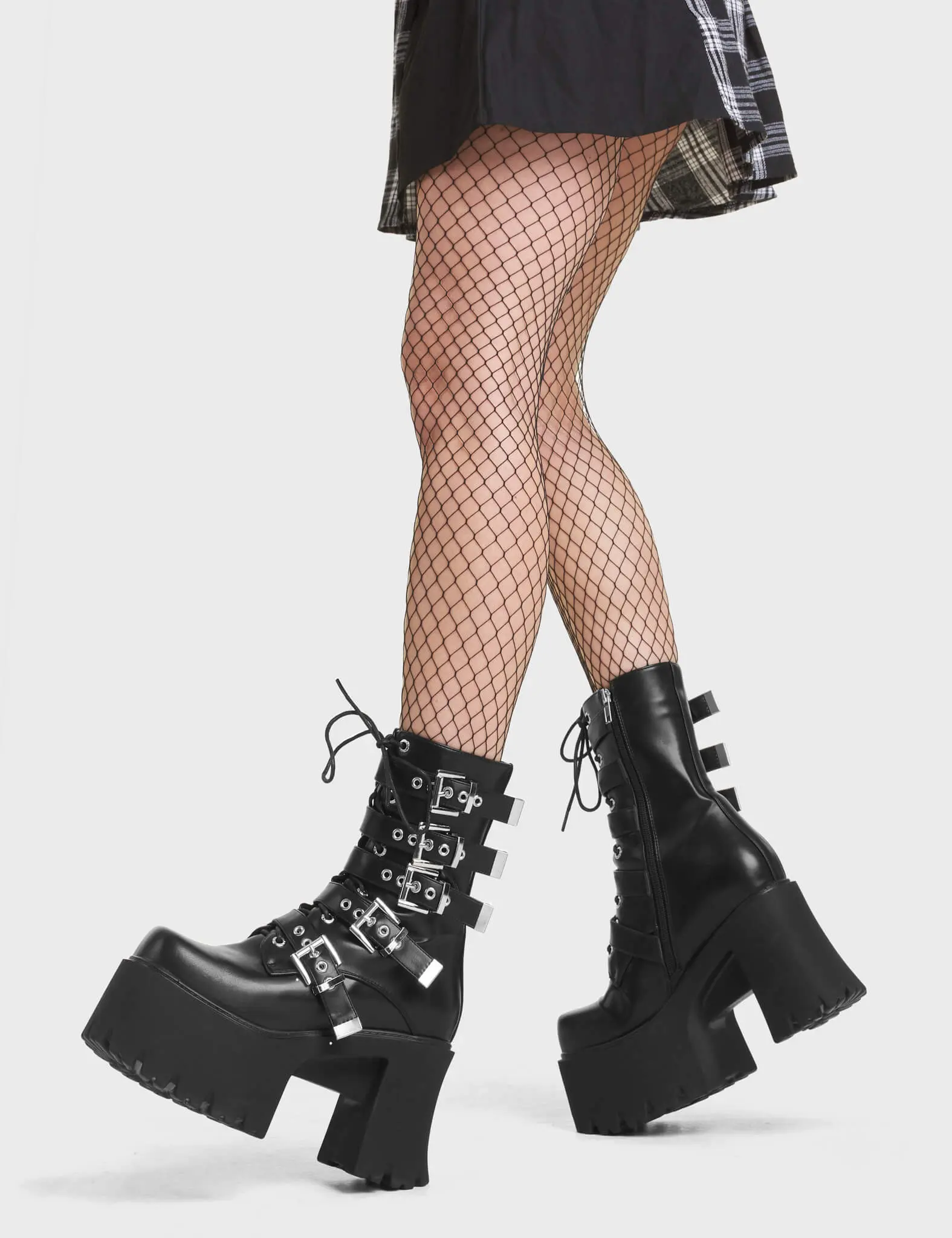 Me Likey Chunky Platform Ankle Boots - Image 2