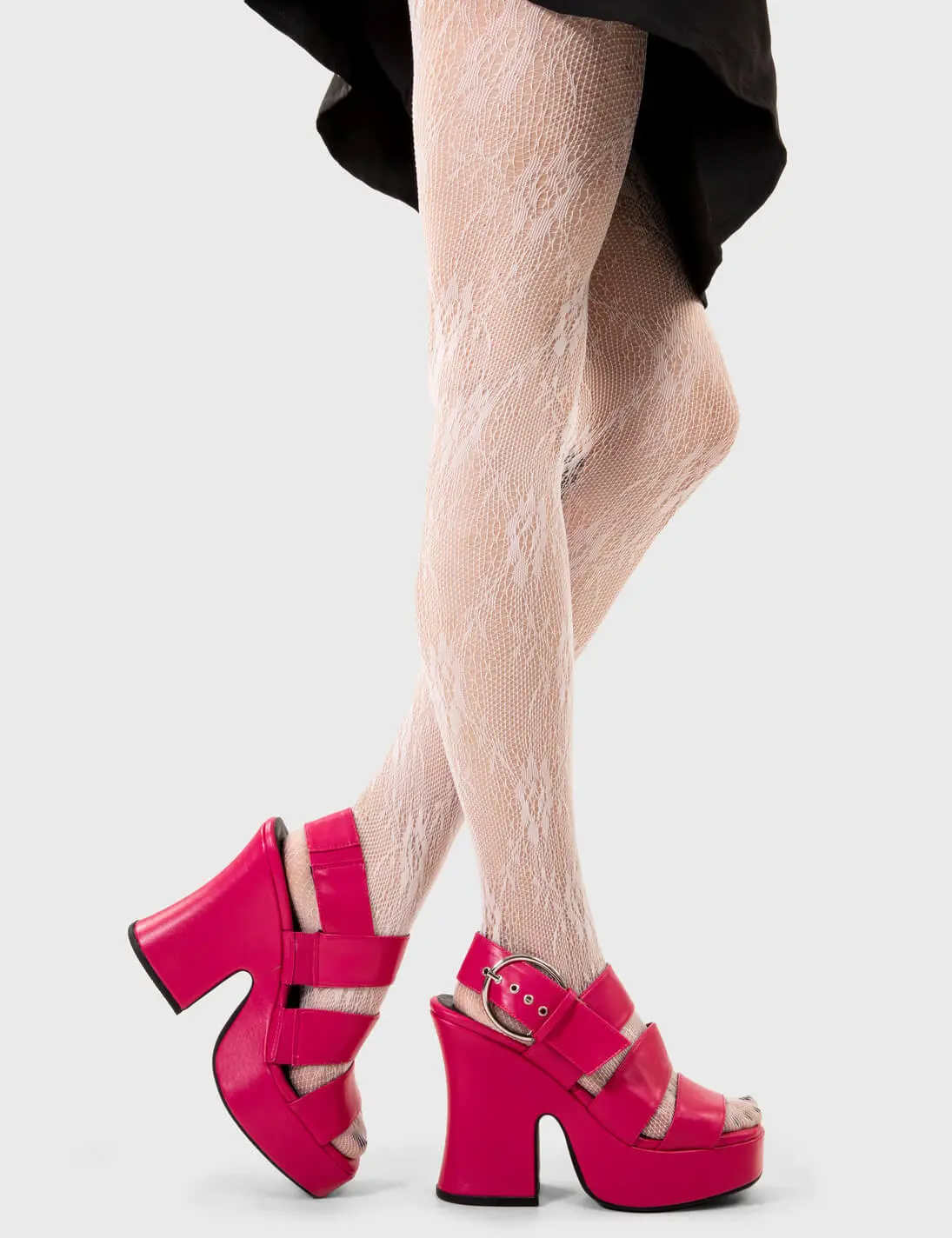 Mentally Wired Platform Sandals - Image 3