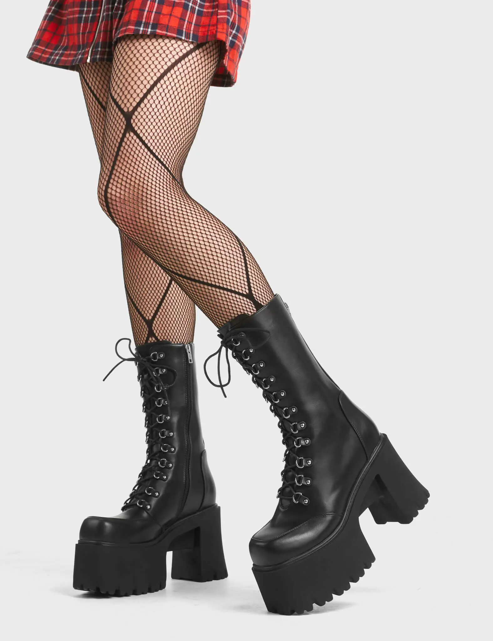 Need You Chunky Platform Calf Boots - Image 2