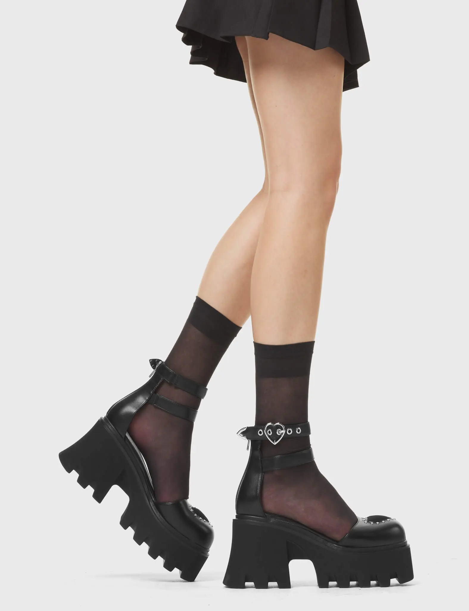 Work It Chunky Platform Shoes - Image 4