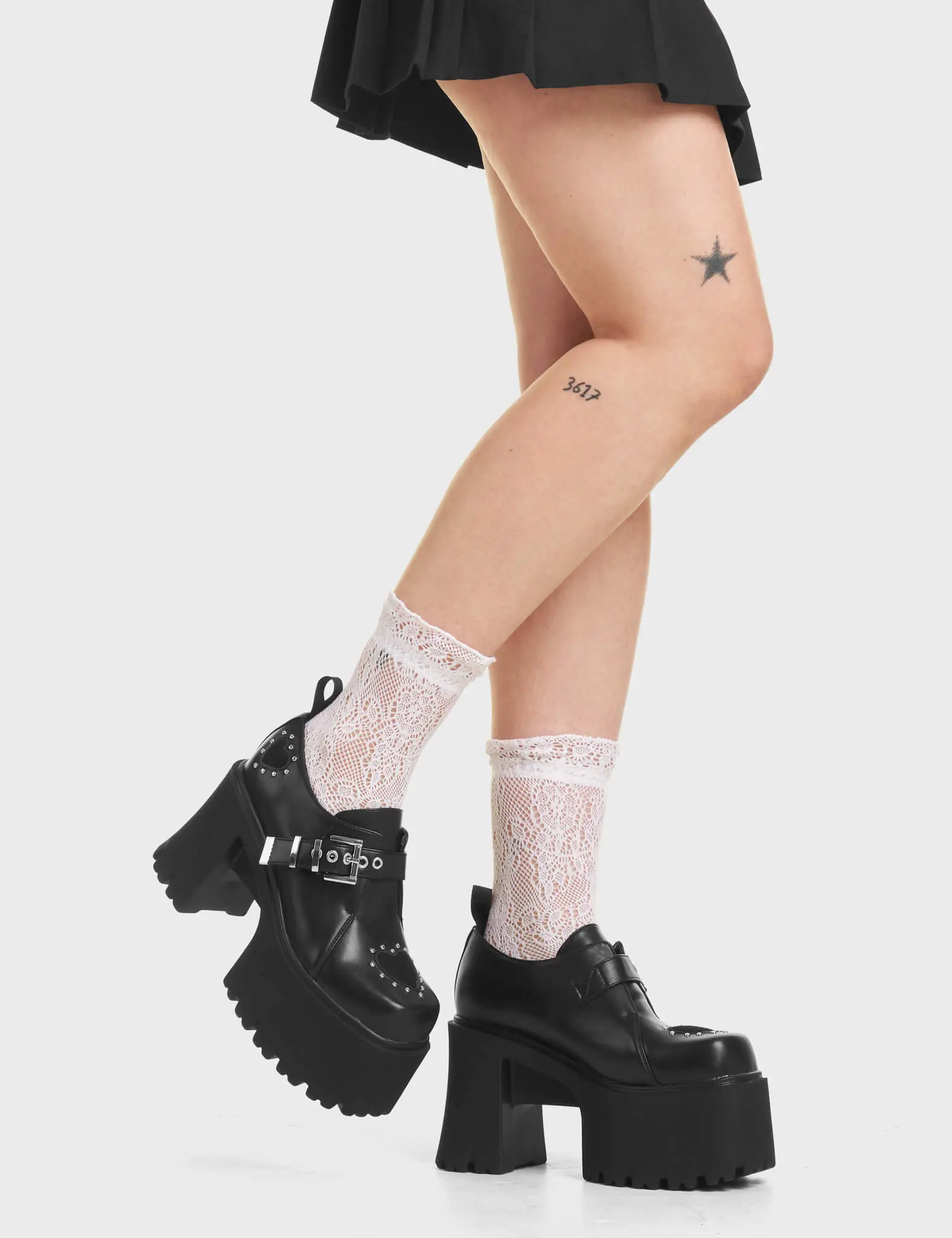 Read You Chunky Platform Shoes - Image 2