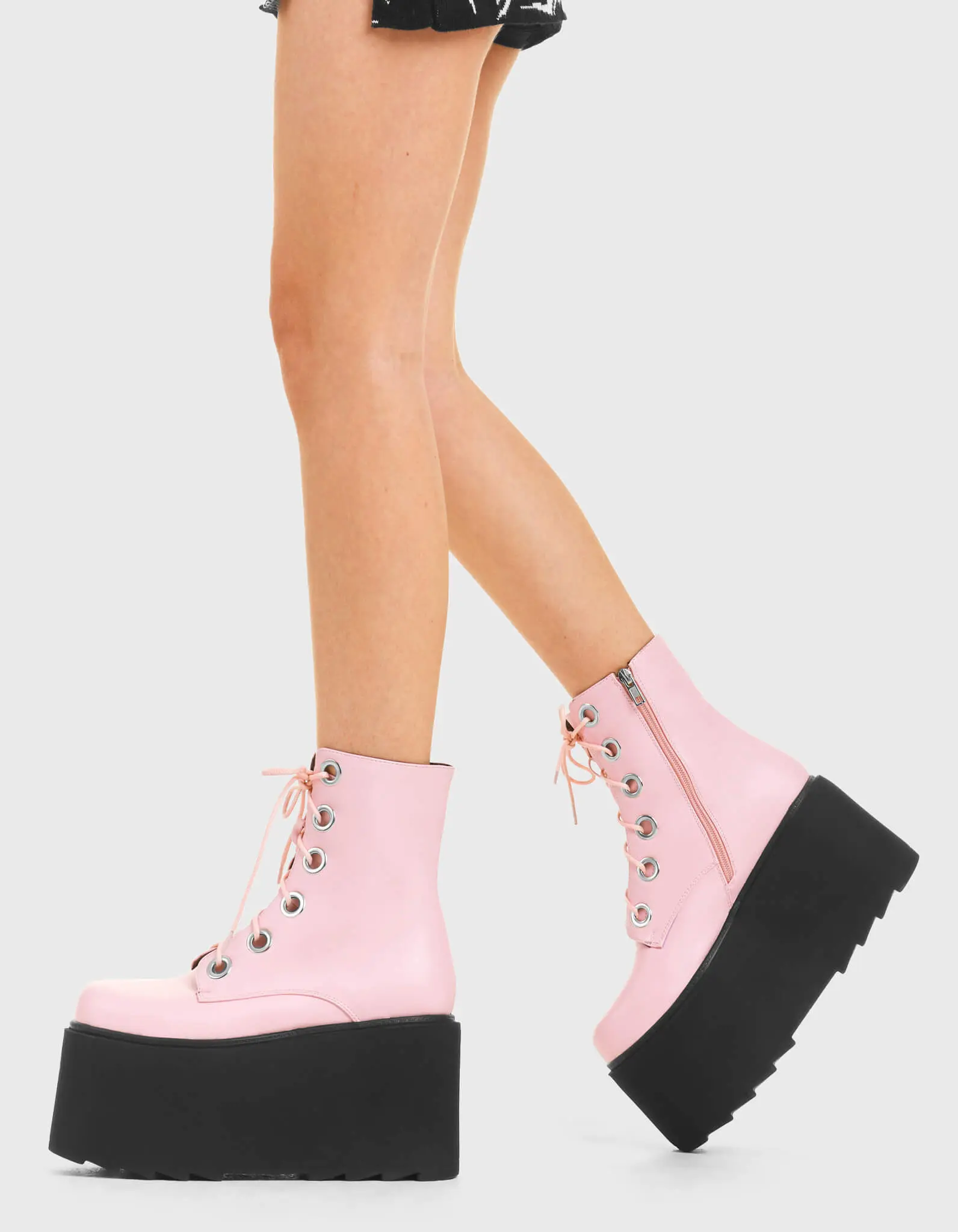 Renegade Chunky Platform Ankle Boots - Image 3