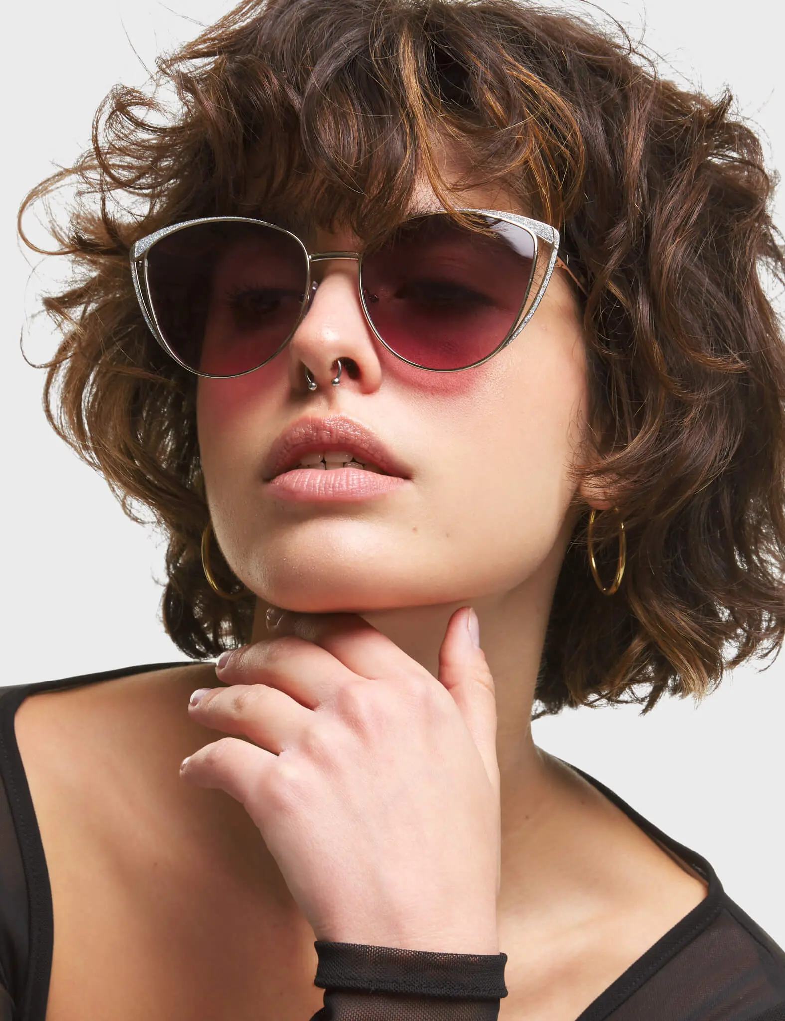 Rosa Cateye Sunglasses - Image 3