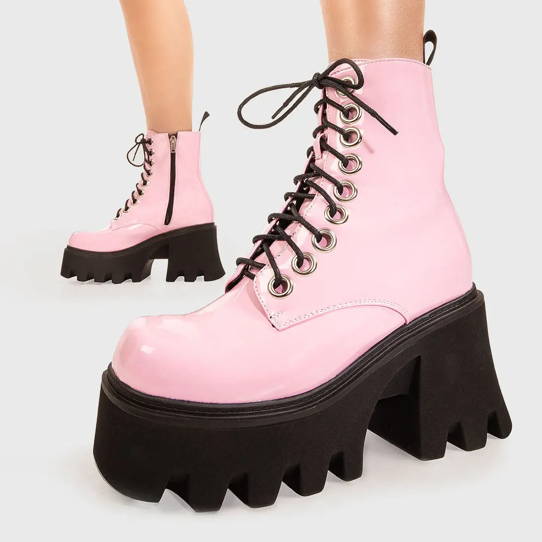Run To You Chunky Platform Ankle Boots - Image 6